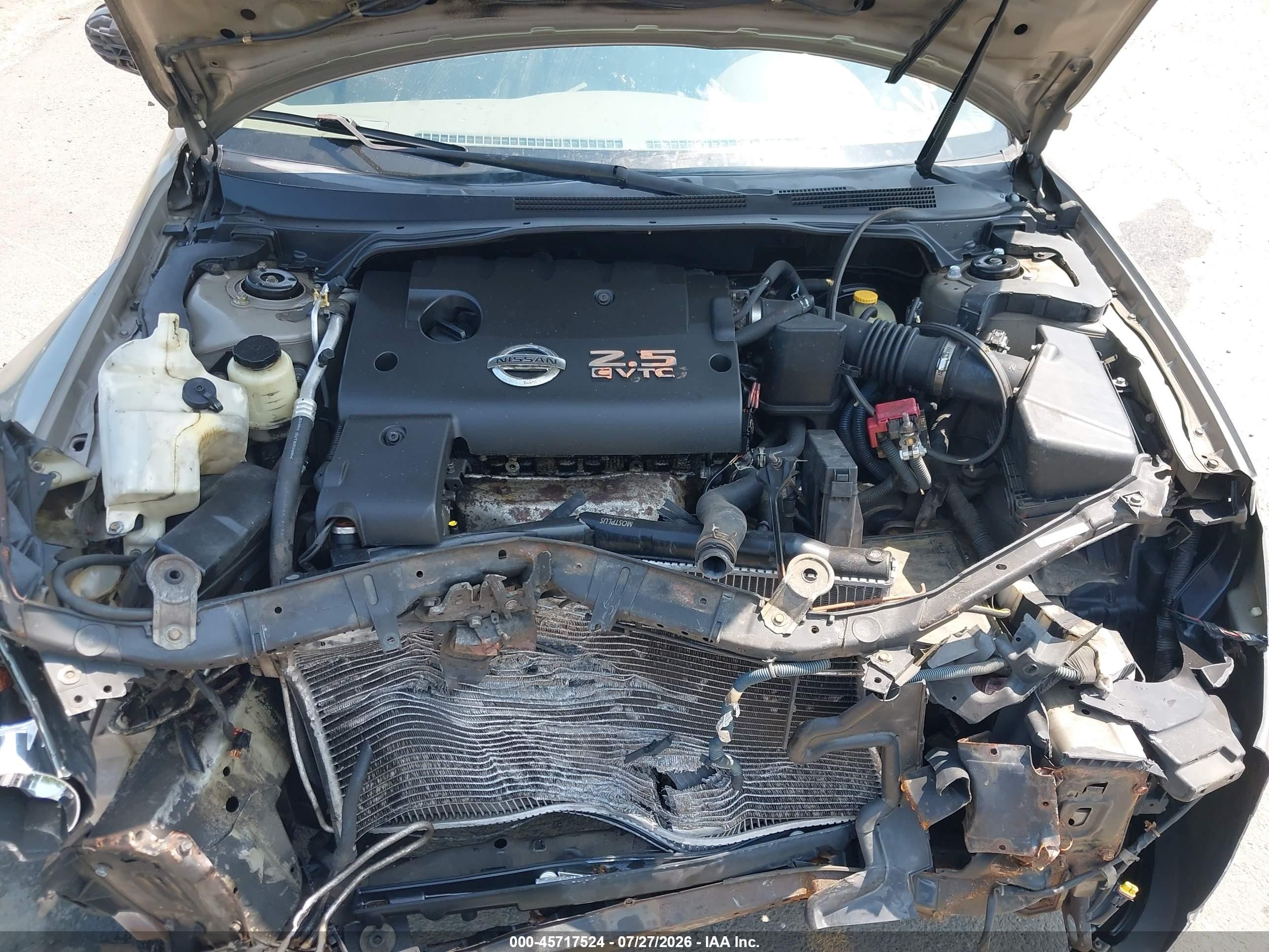 2006 Nissan Altima 2.5 S Gray vin: 1N4AL11E56N323912