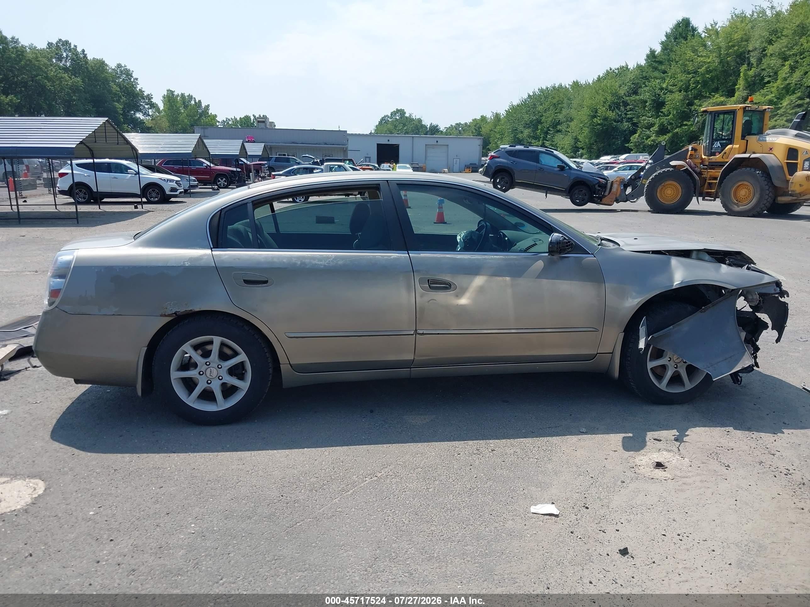 2006 Nissan Altima 2.5 S Gray vin: 1N4AL11E56N323912
