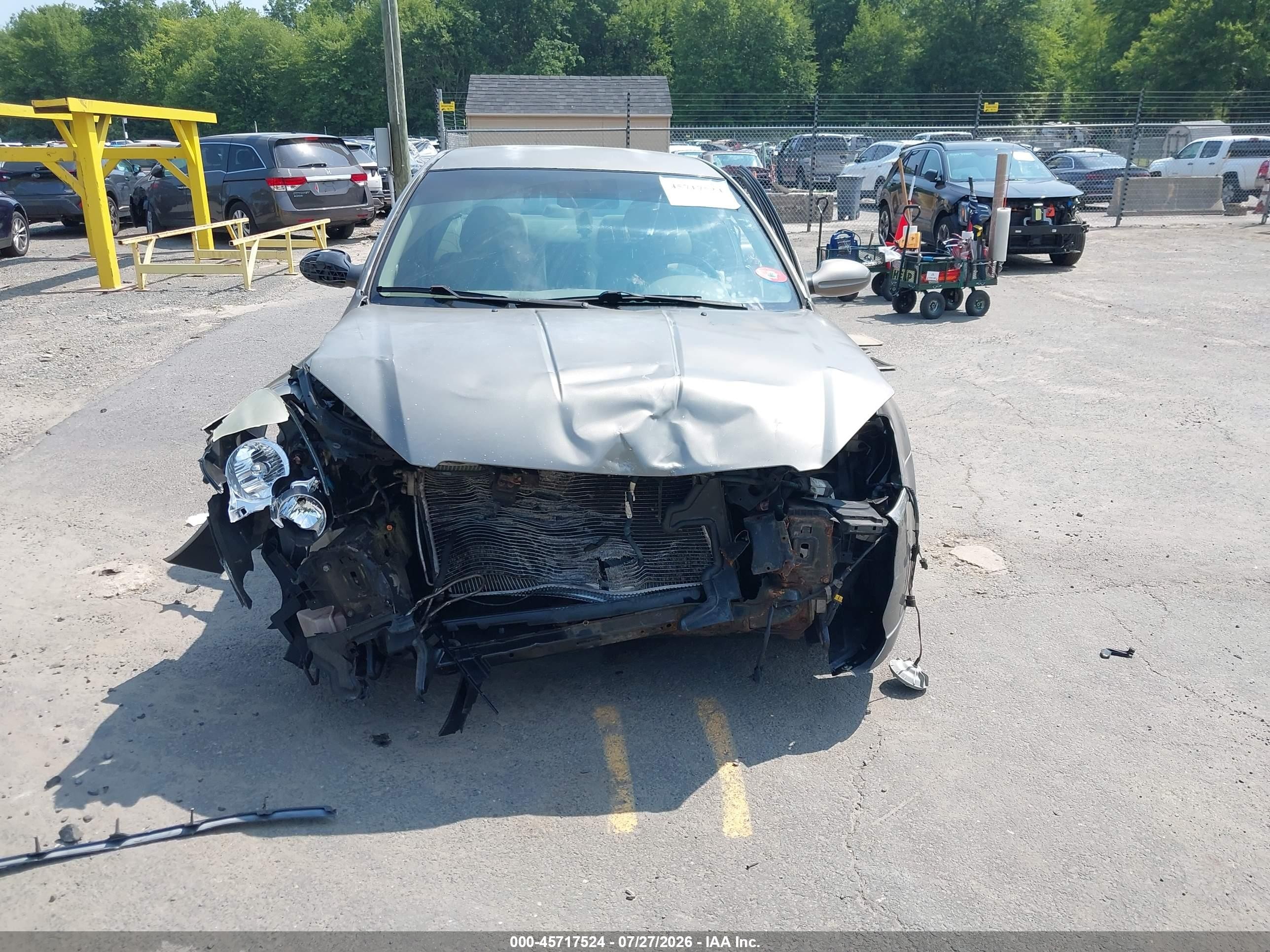 2006 Nissan Altima 2.5 S Gray vin: 1N4AL11E56N323912