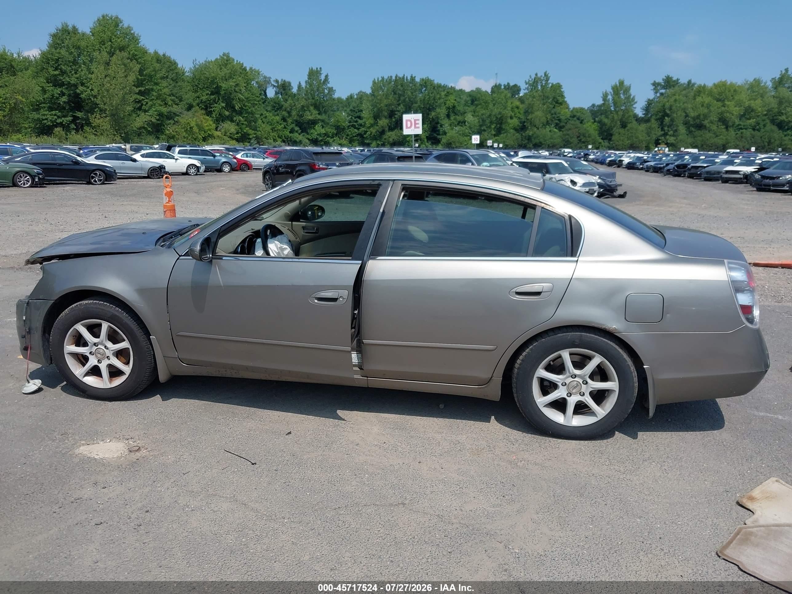 2006 Nissan Altima 2.5 S Gray vin: 1N4AL11E56N323912