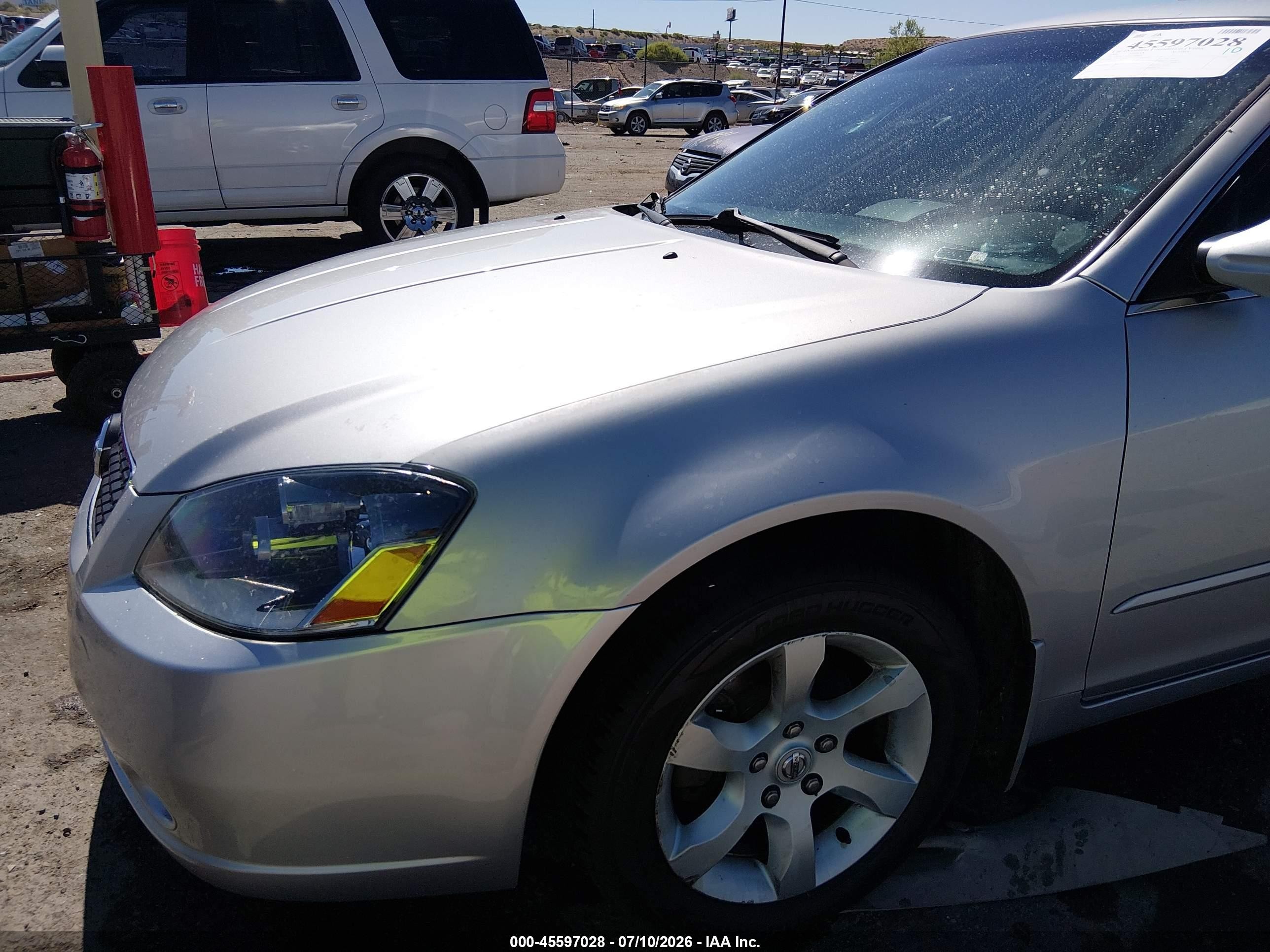 2005 Nissan Altima 2.5 S Silver vin: 1N4AL11E65C395826