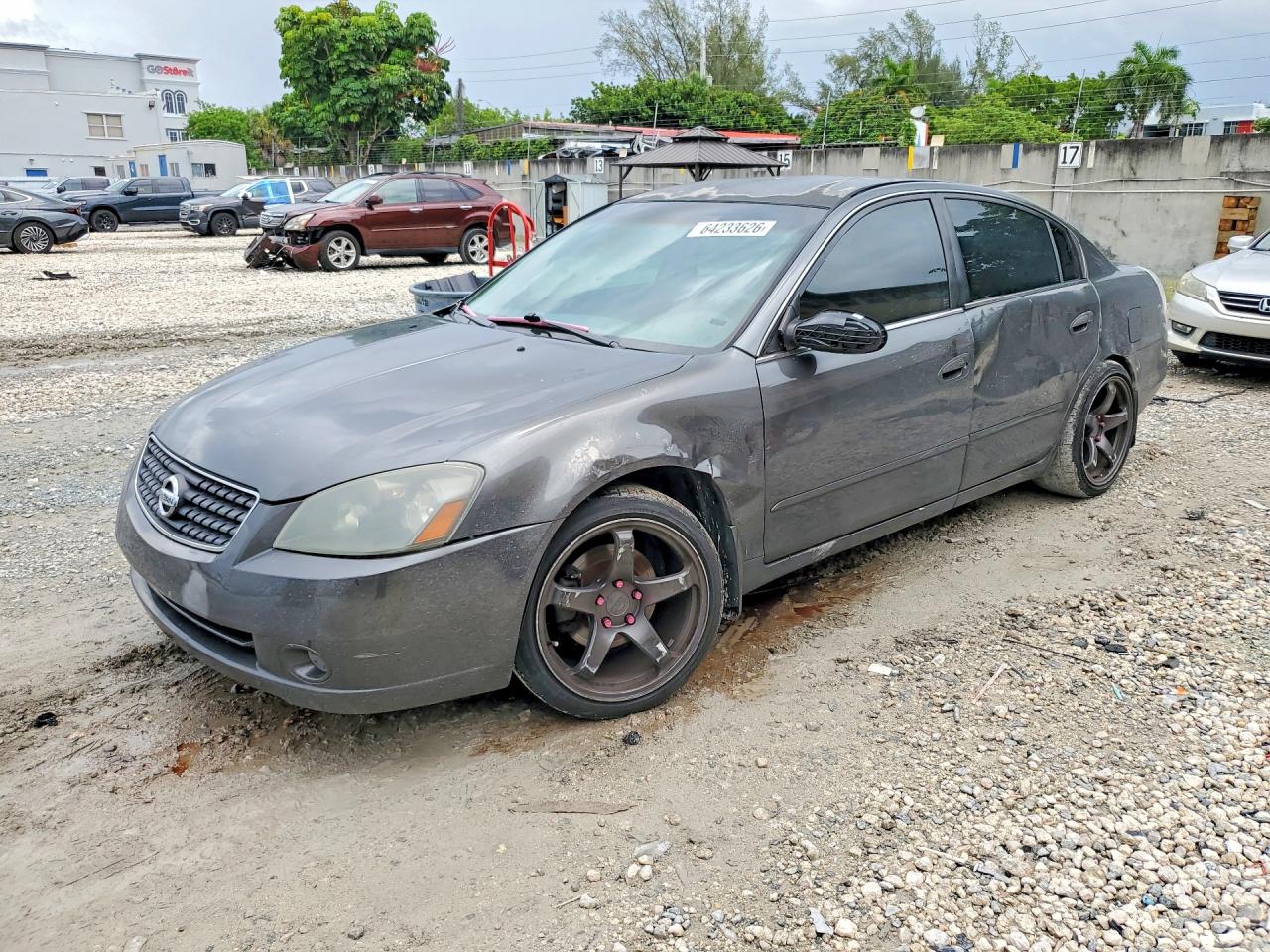 2005 Nissan Altima 2.5 Gray vin: 1N4AL11E65N916774