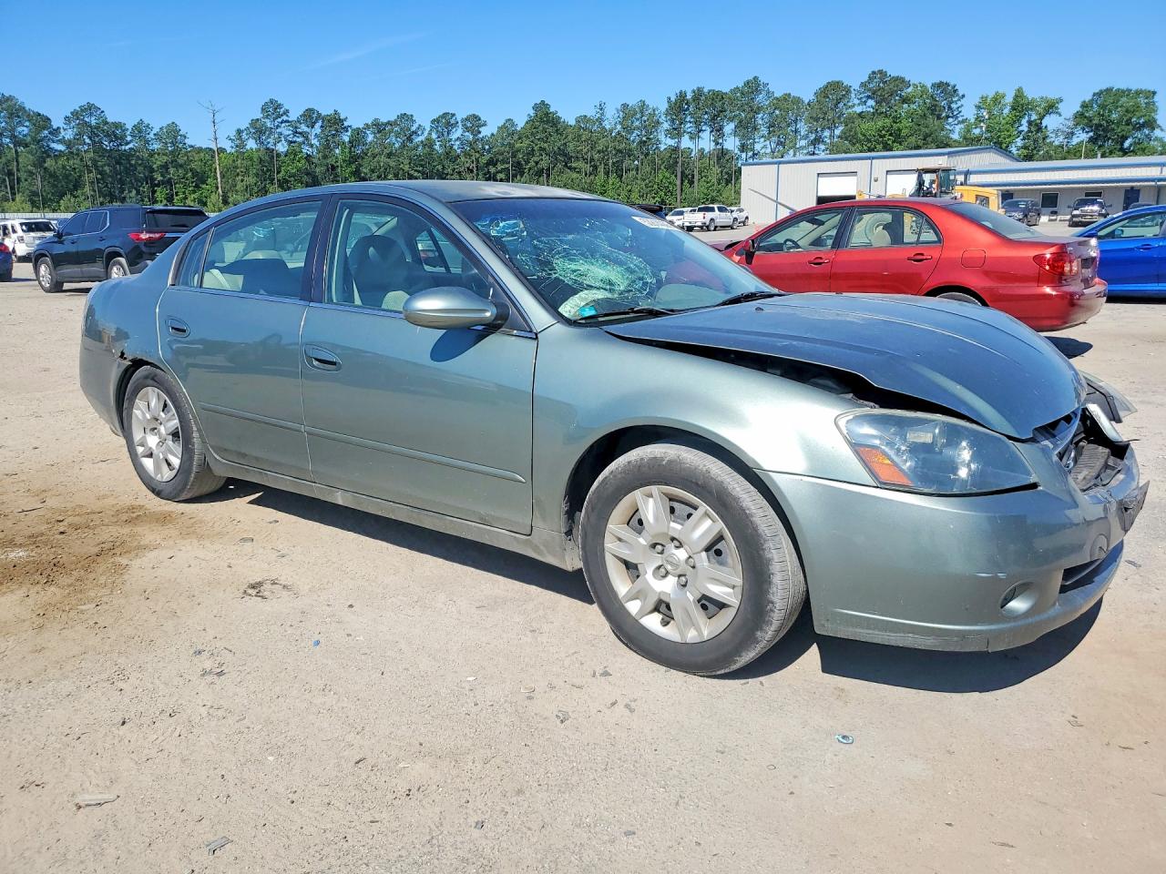 2006 Nissan Altima Green vin: 1N4AL11E66C154396