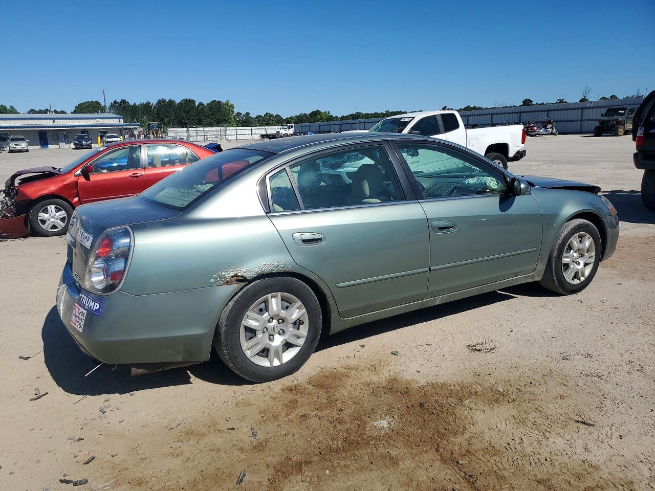 2006 Nissan Altima Green vin: 1N4AL11E66C154396