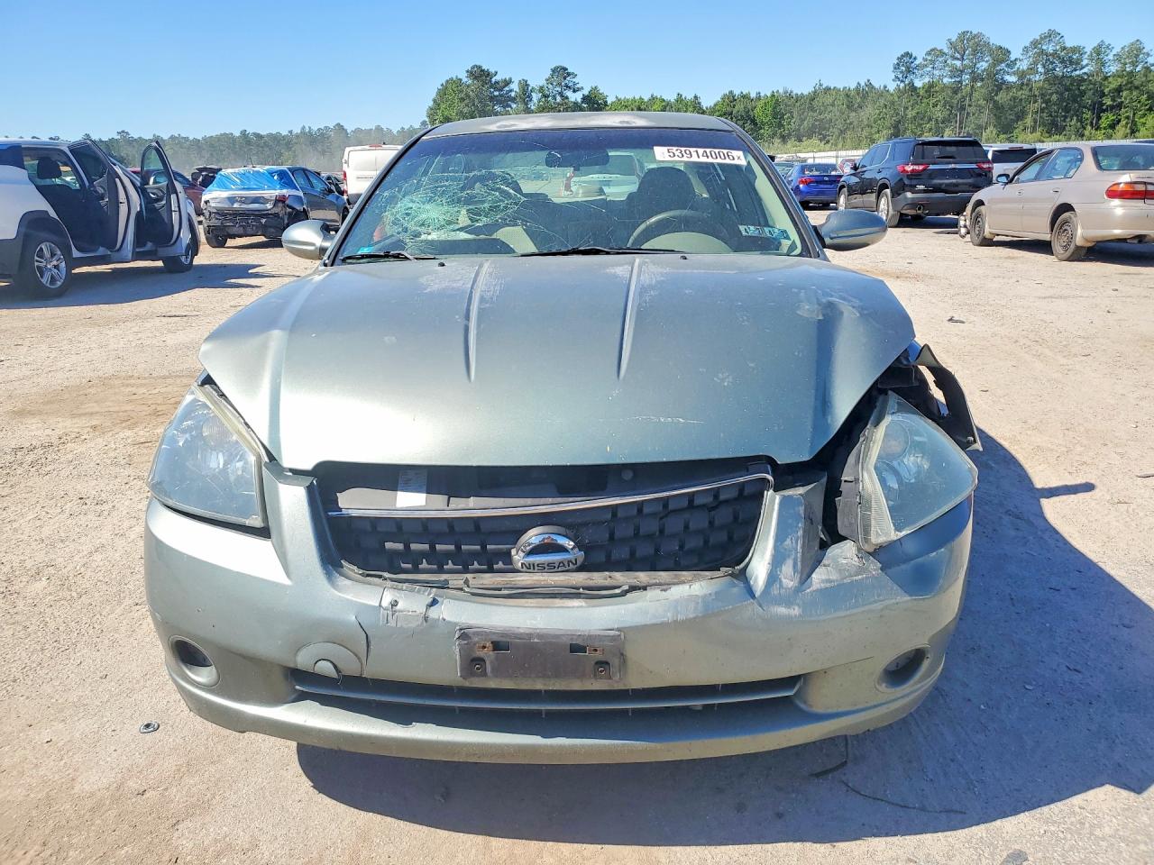 2006 Nissan Altima Green vin: 1N4AL11E66C154396