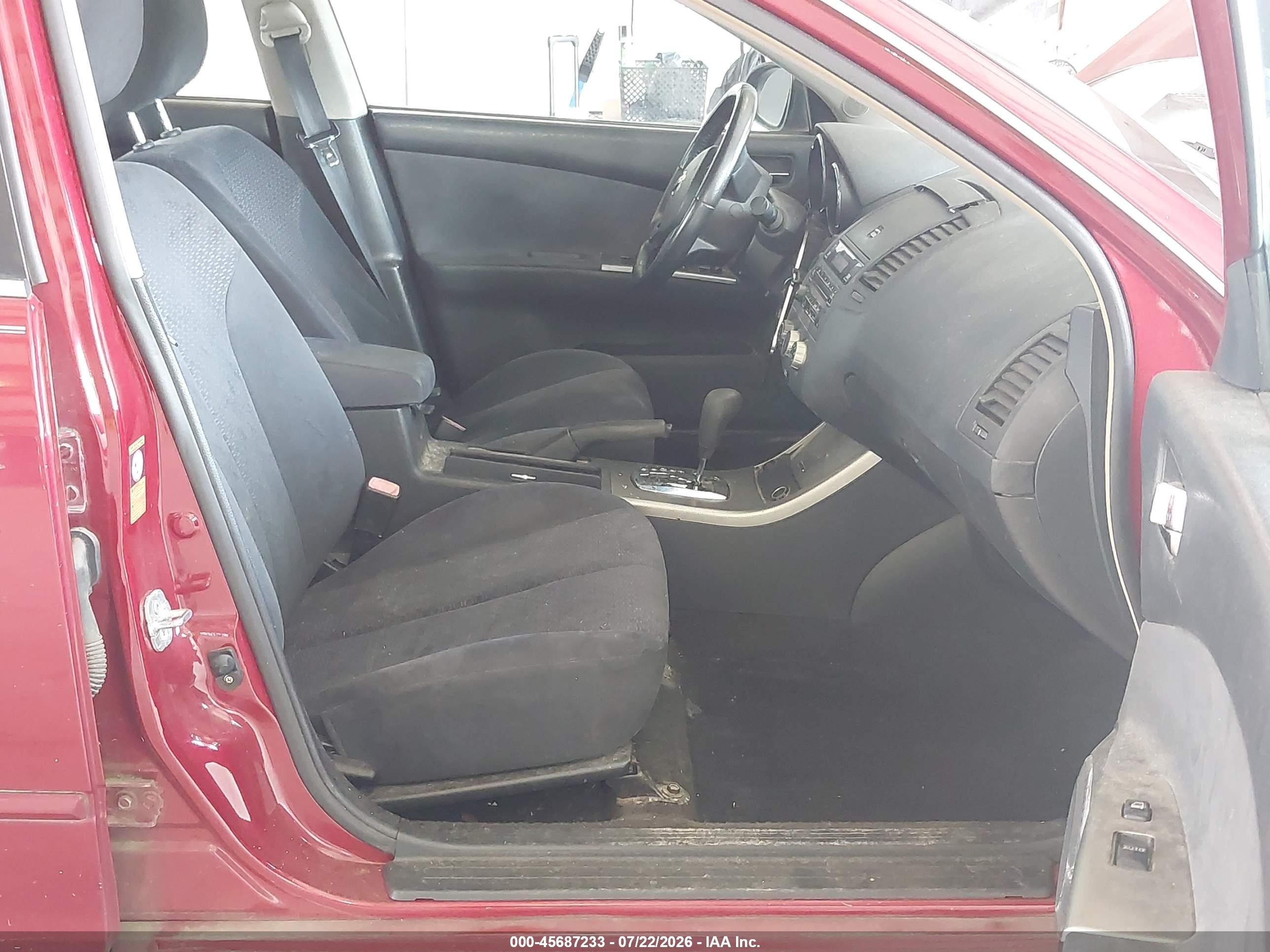 2006 Nissan Altima 2.5 S Maroon vin: 1N4AL11E66C194381