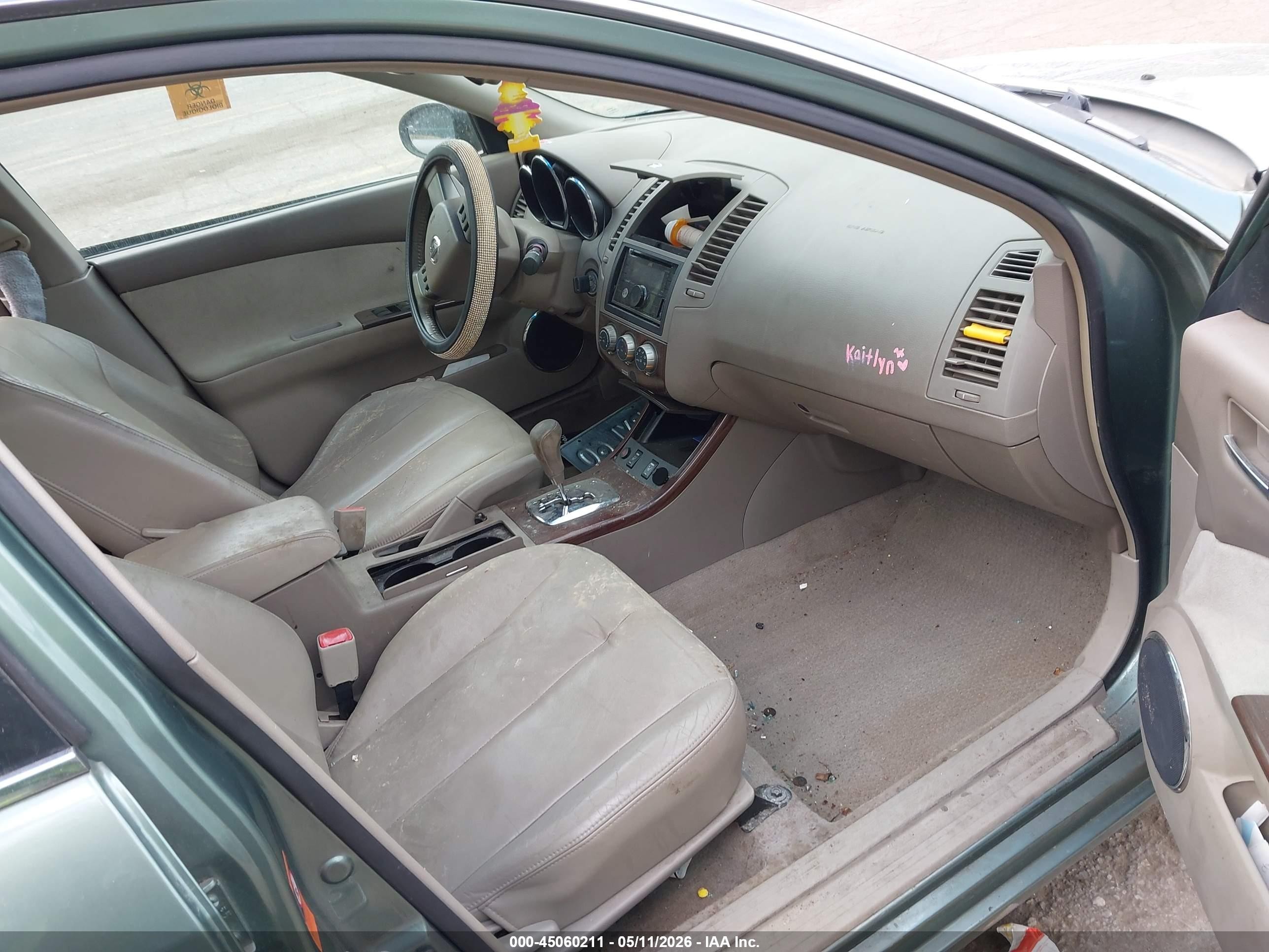 2006 Nissan Altima 2.5 S Teal vin: 1N4AL11E66C233082