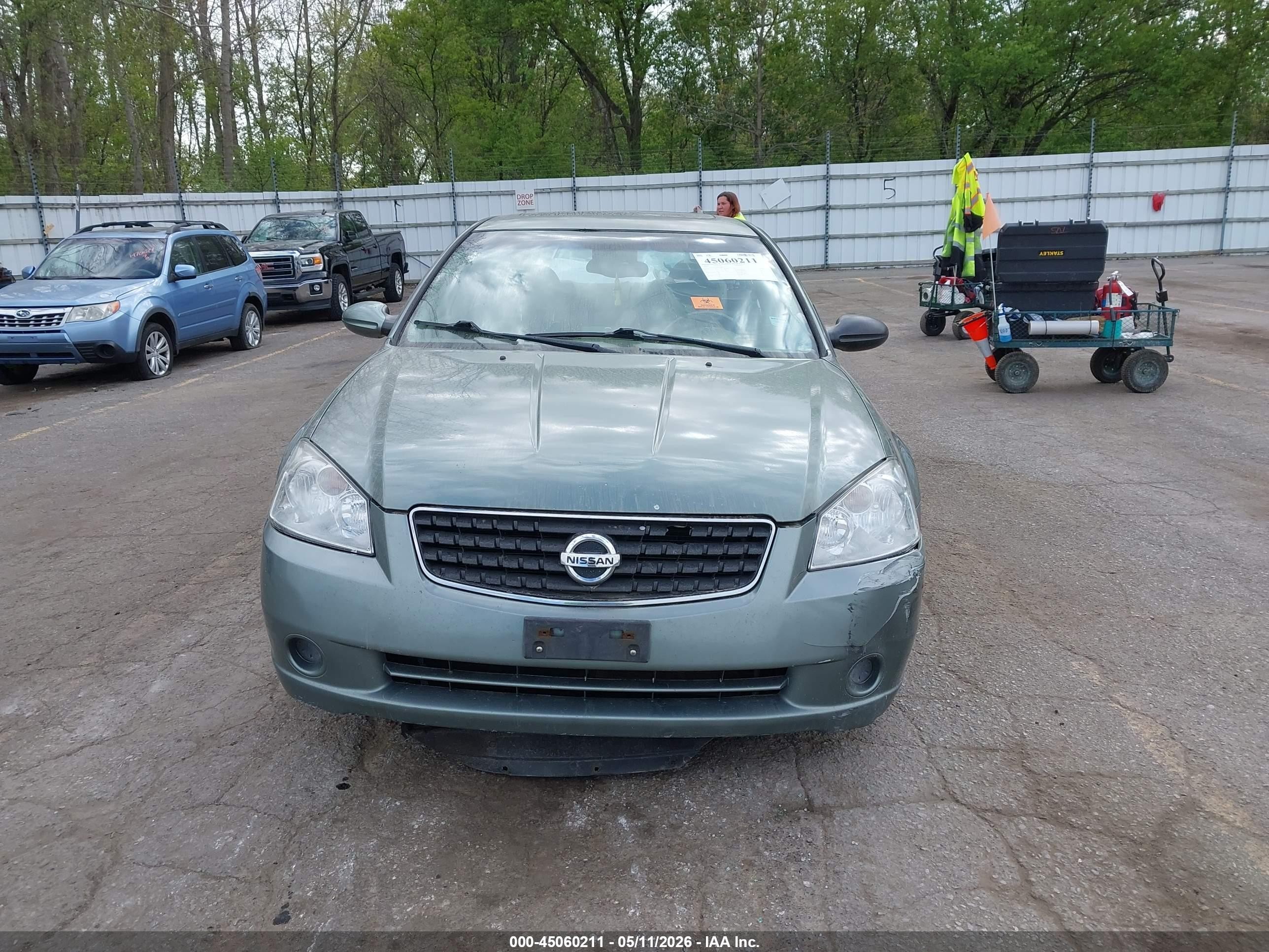 2006 Nissan Altima 2.5 S Teal vin: 1N4AL11E66C233082