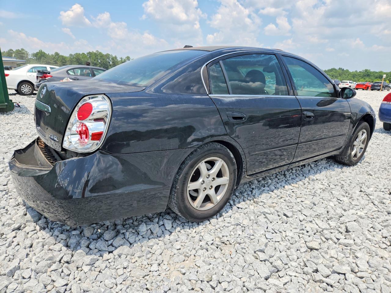 2006 Nissan Altima 2.5 S Black vin: 1N4AL11E66N369684