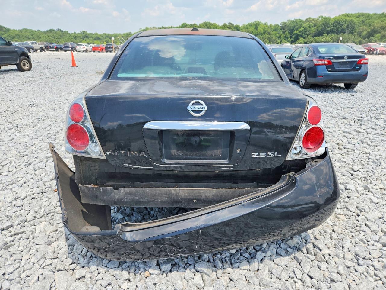 2006 Nissan Altima 2.5 S Black vin: 1N4AL11E66N369684