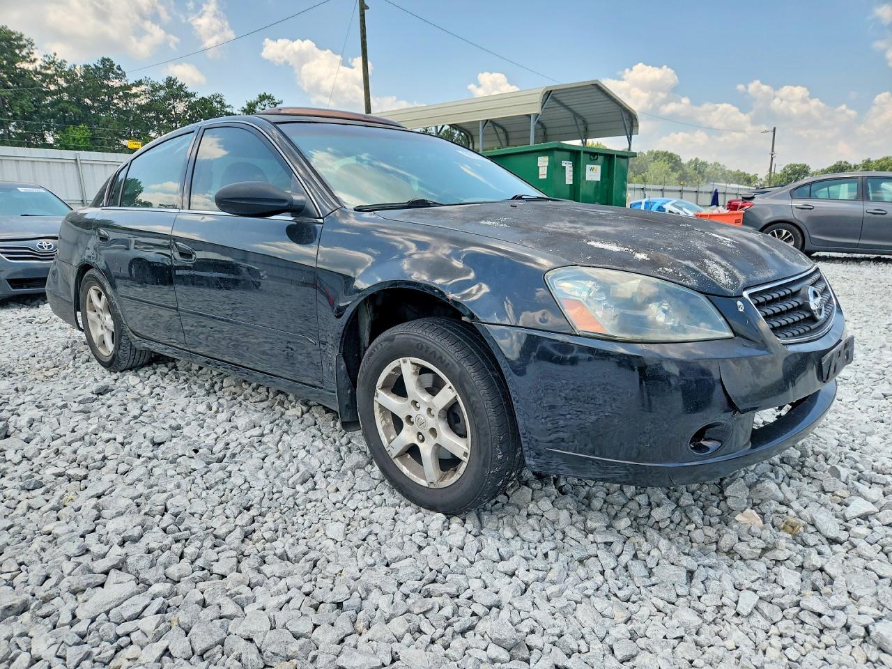 2006 Nissan Altima 2.5 S Black vin: 1N4AL11E66N369684