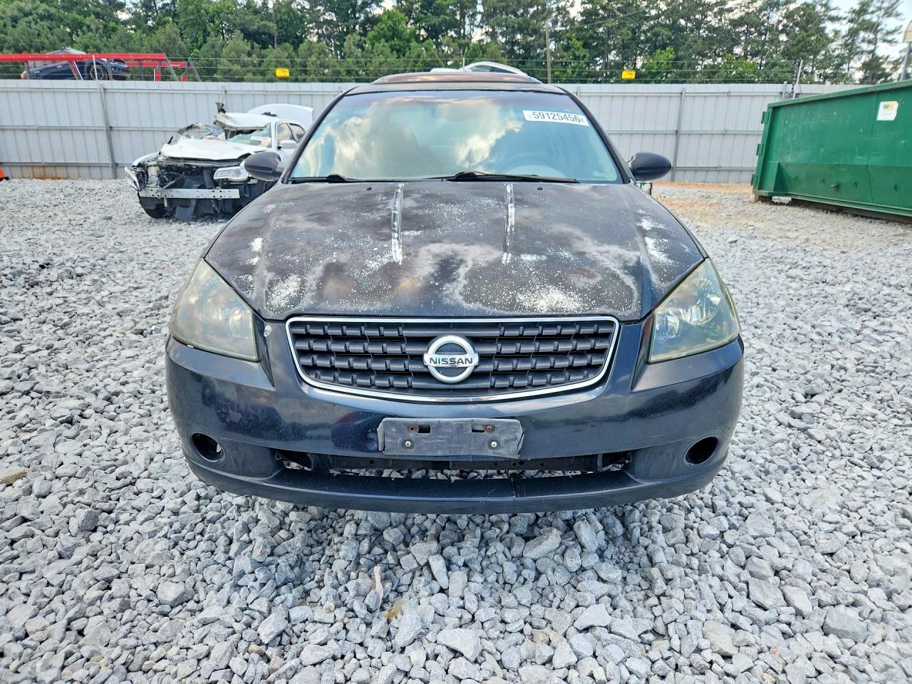 2006 Nissan Altima 2.5 S Black vin: 1N4AL11E66N369684