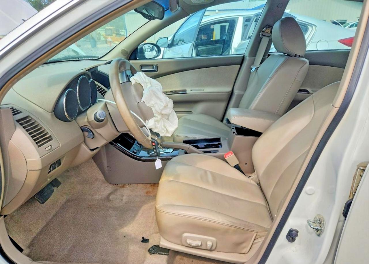 2005 Nissan Altima 2.5 White vin: 1N4AL11E75C326479