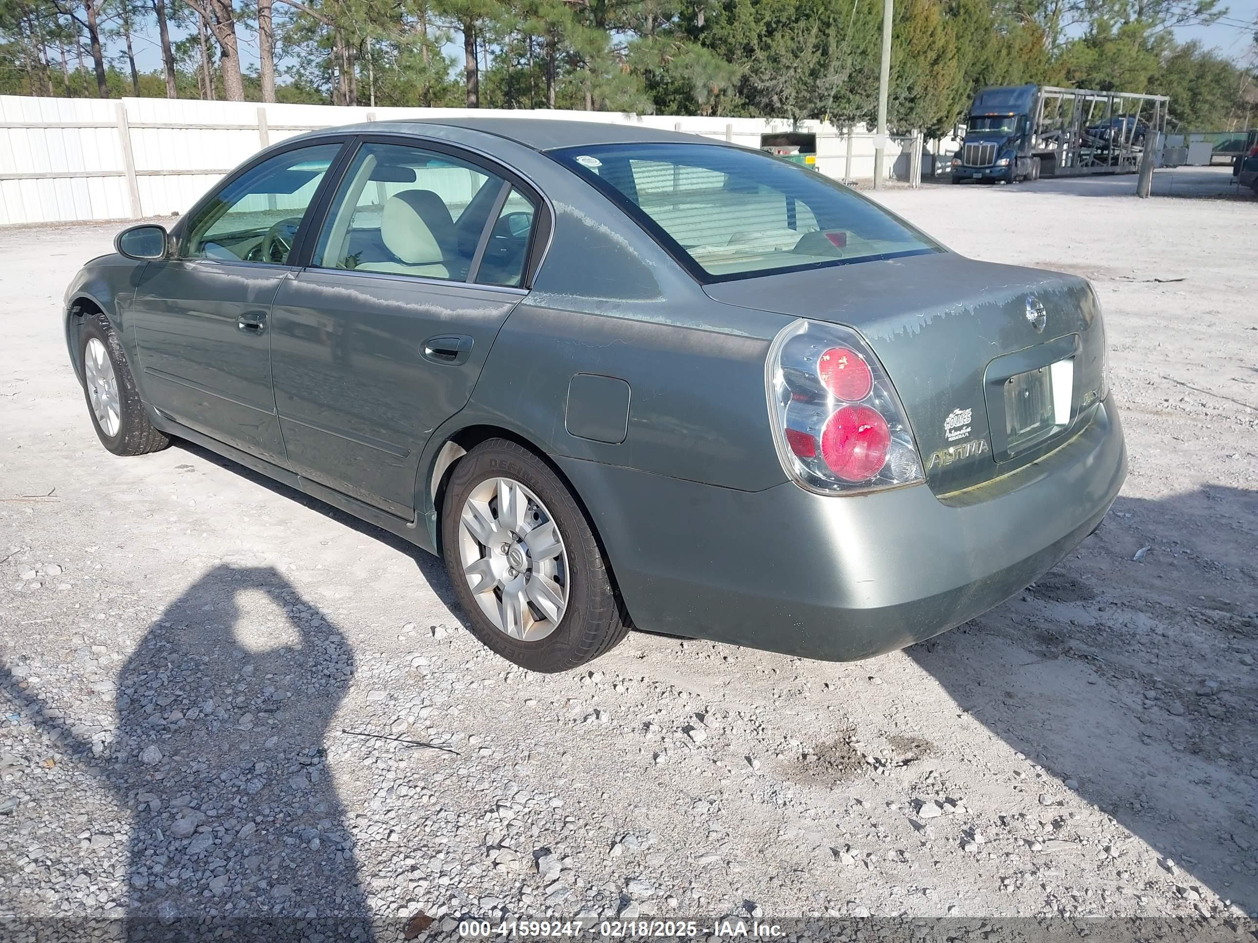 2005 Nissan Altima 2.5 S Green vin: 1N4AL11E75C952808