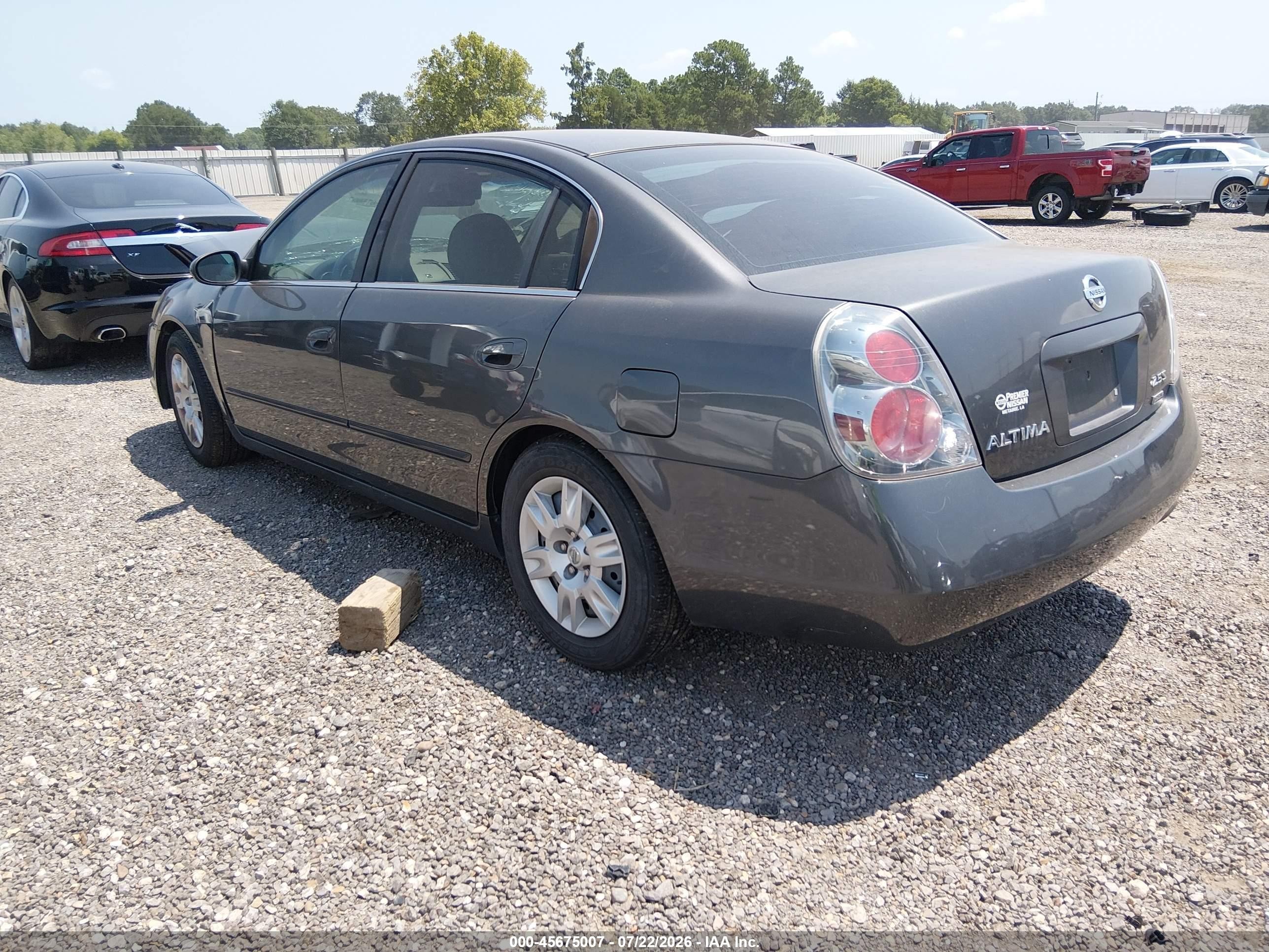 2006 Nissan Altima 2.5 S Gray vin: 1N4AL11E76C149076