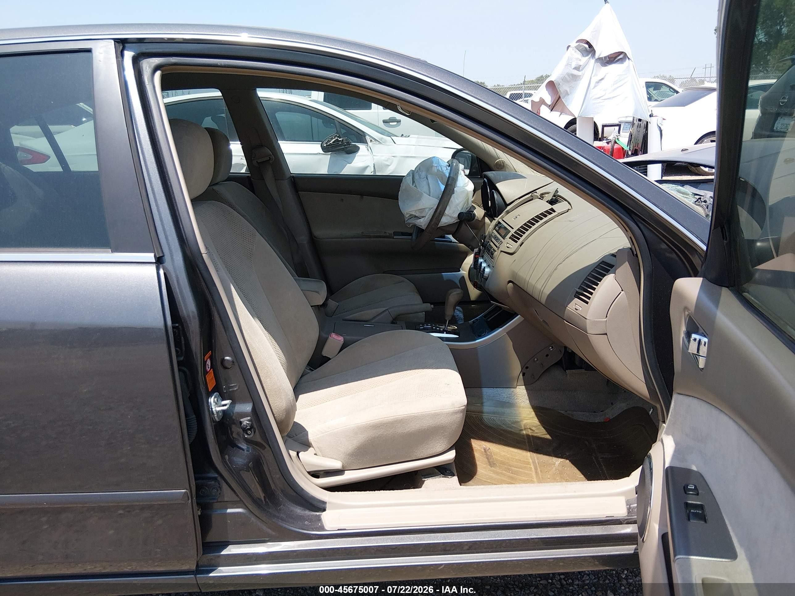 2006 Nissan Altima 2.5 S Gray vin: 1N4AL11E76C149076