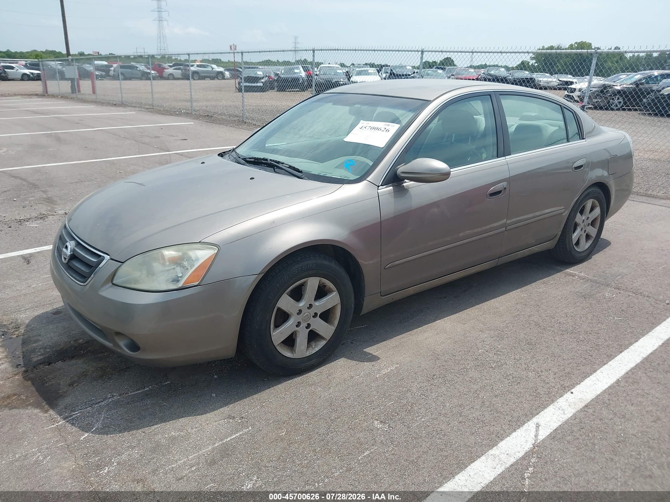 2003 Nissan Altima 2.5 S Brown vin: 1N4AL11E83C243401