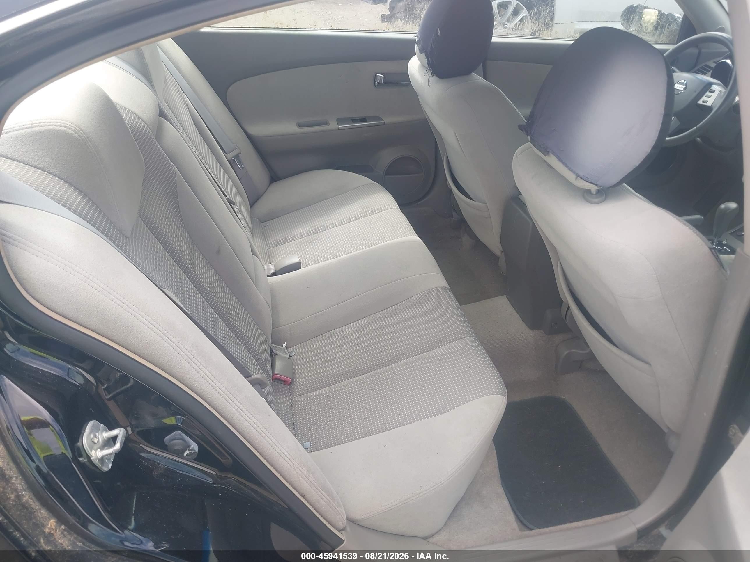 2005 Nissan Altima 2.5 S Black vin: 1N4AL11E85C334316