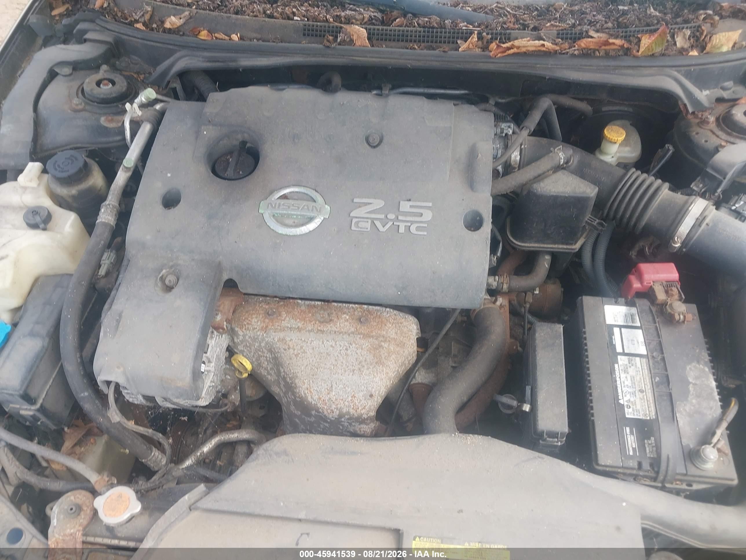 2005 Nissan Altima 2.5 S Black vin: 1N4AL11E85C334316