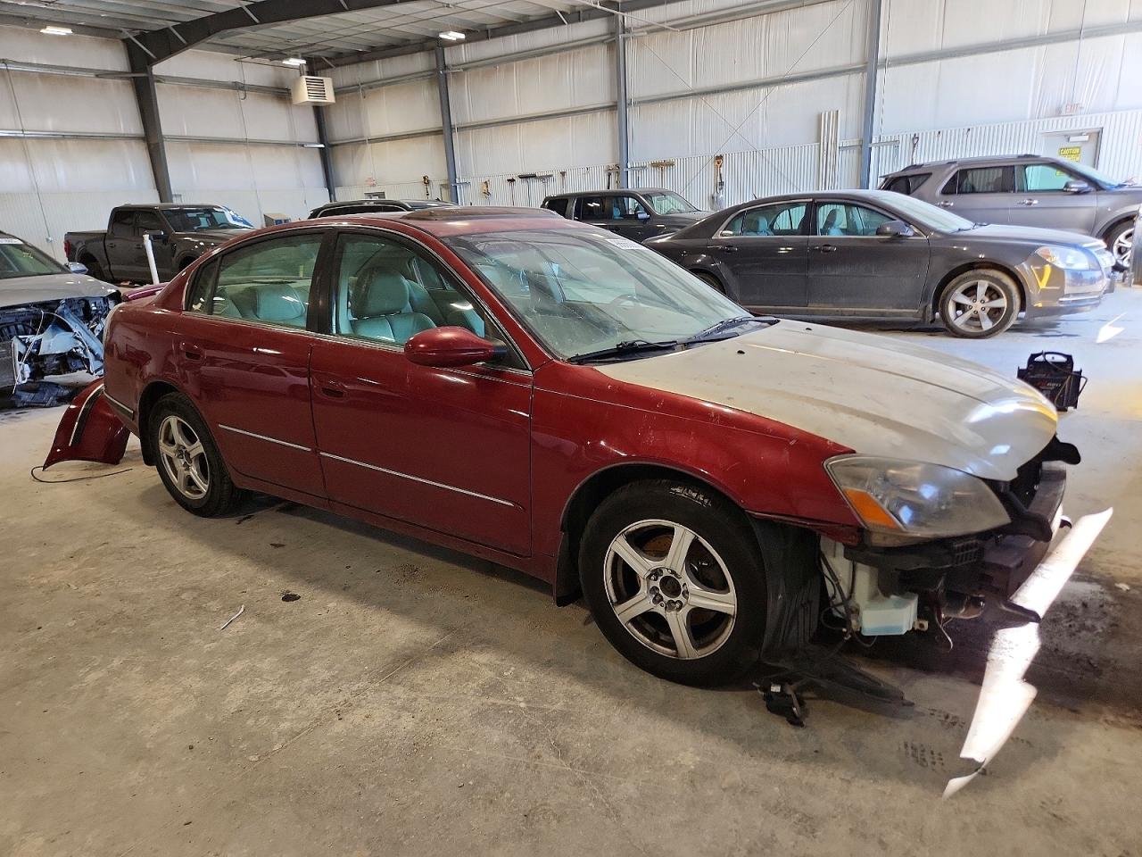 2005 Nissan Altima S Burgundy vin: 1N4AL11E85C339001