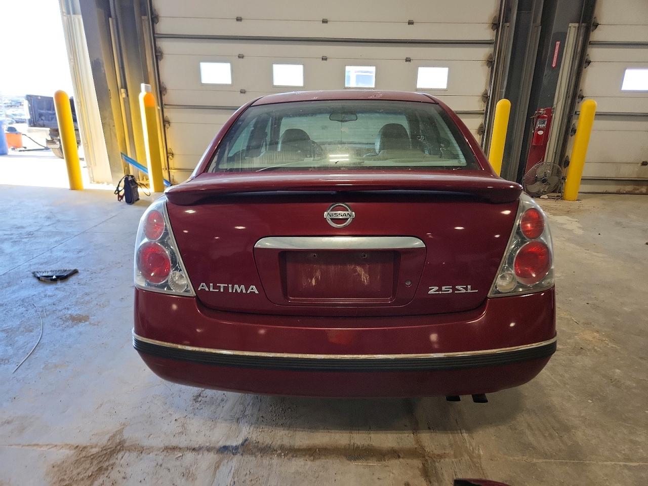 2005 Nissan Altima S Burgundy vin: 1N4AL11E85C339001