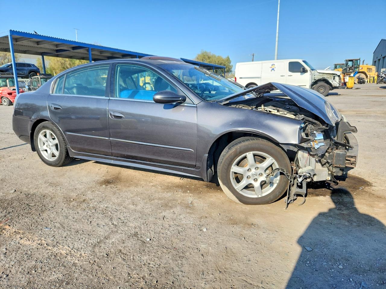 2005 Nissan Altima 2.5 Gray vin: 1N4AL11E85C350547
