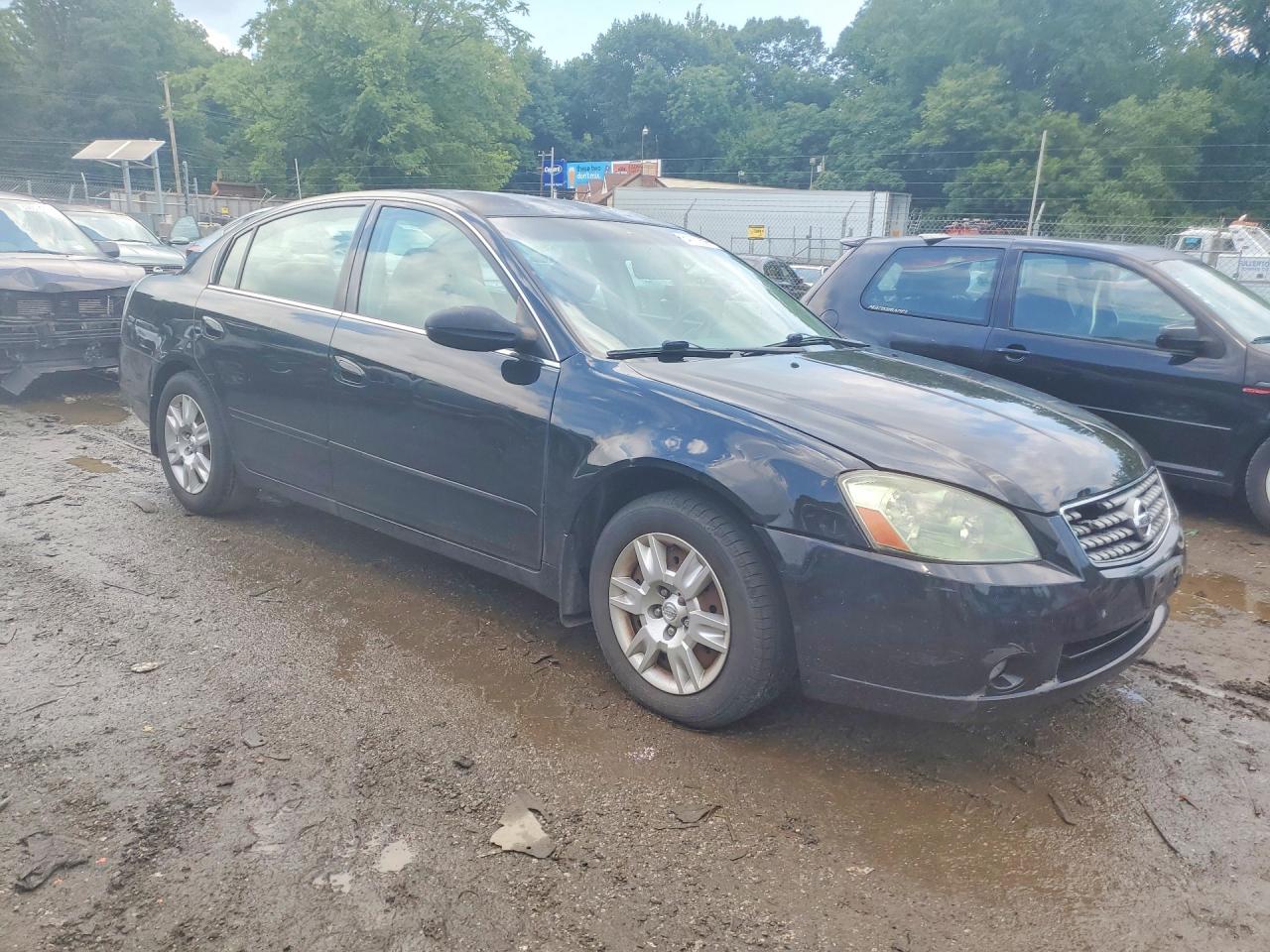 2005 Nissan Altima 2.5 Black vin: 1N4AL11E85C385749