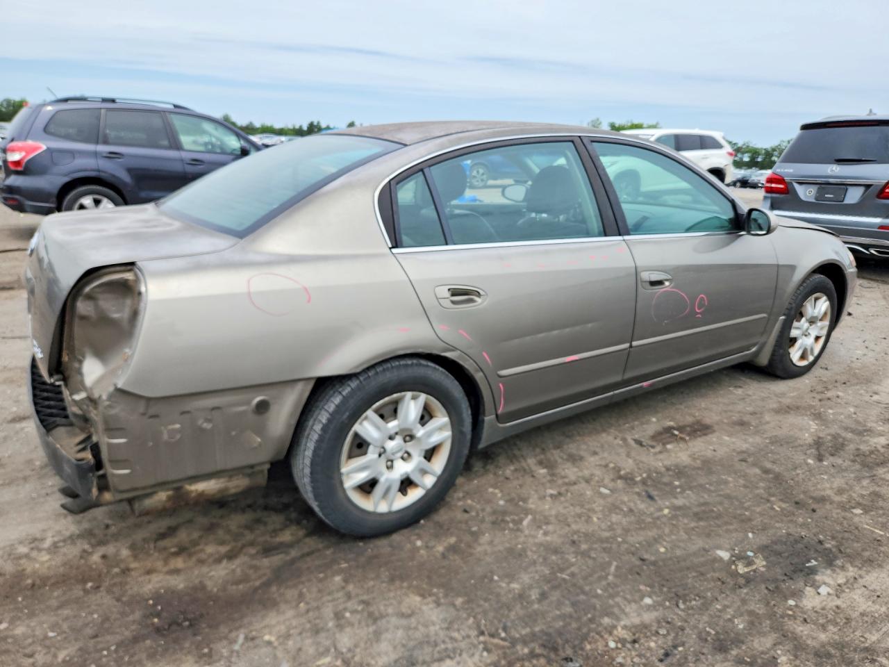 2006 Nissan Altima 2.5 S Beige vin: 1N4AL11E86C134764