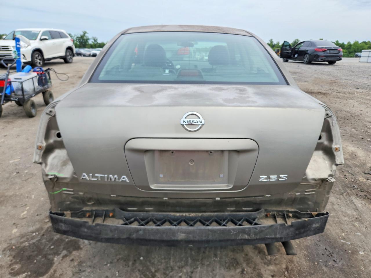 2006 Nissan Altima 2.5 S Beige vin: 1N4AL11E86C134764