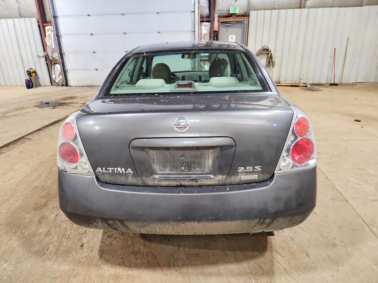 2006 Nissan Altima 2.5 S Black vin: 1N4AL11E86C192552