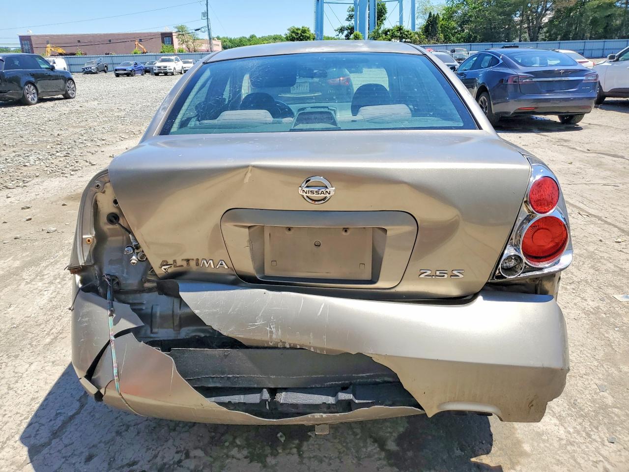 2006 Nissan Altima 2.5 S Silver vin: 1N4AL11E86N322205