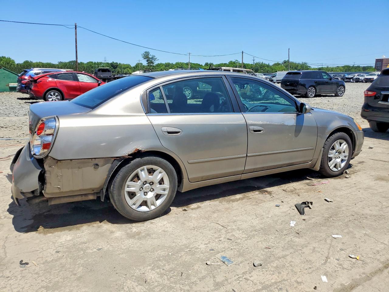 2006 Nissan Altima 2.5 S Silver vin: 1N4AL11E86N322205