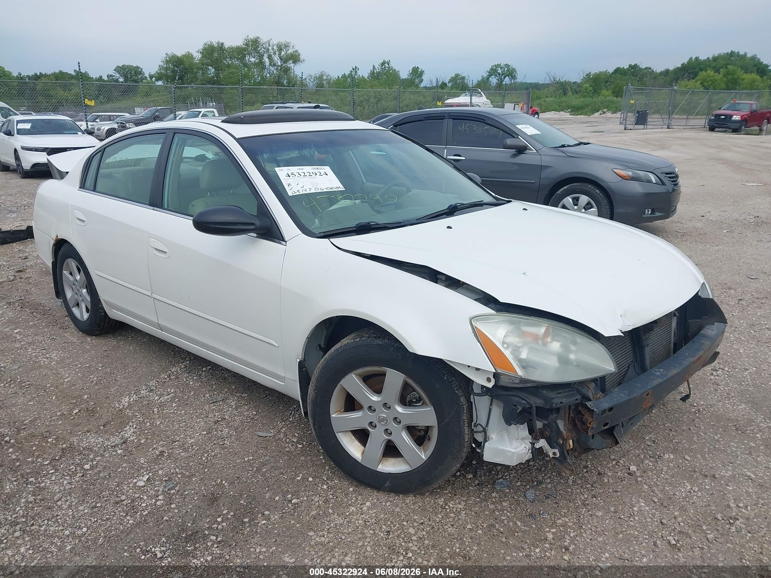 2003 Nissan Altima 2.5 Sl White vin: 1N4AL11E93C118679
