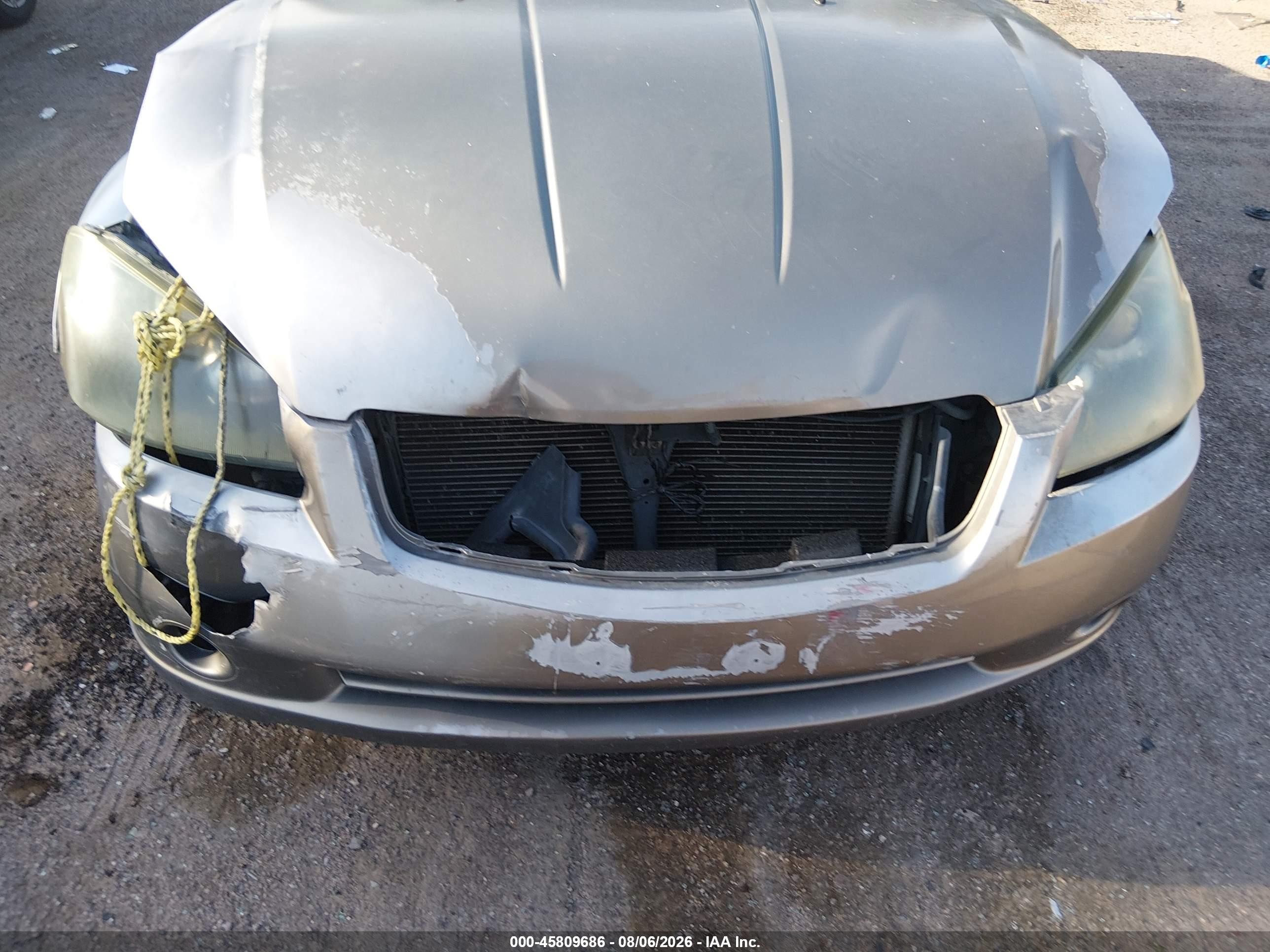 2005 Nissan Altima 2.5 S Бежевый vin: 1N4AL11E95C133606