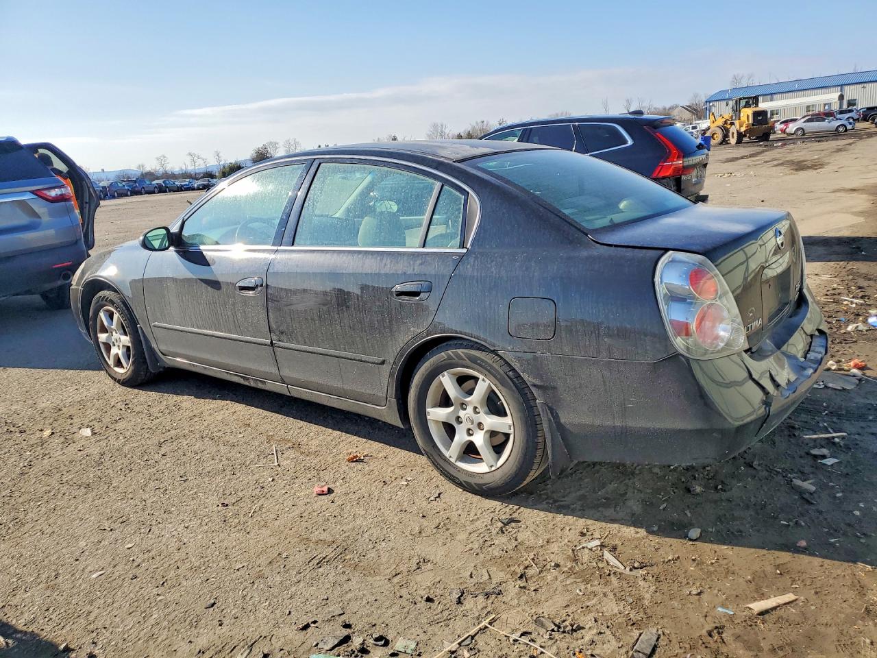 2006 Nissan Altima 2.5 S Черный vin: 1N4AL11E96C158894