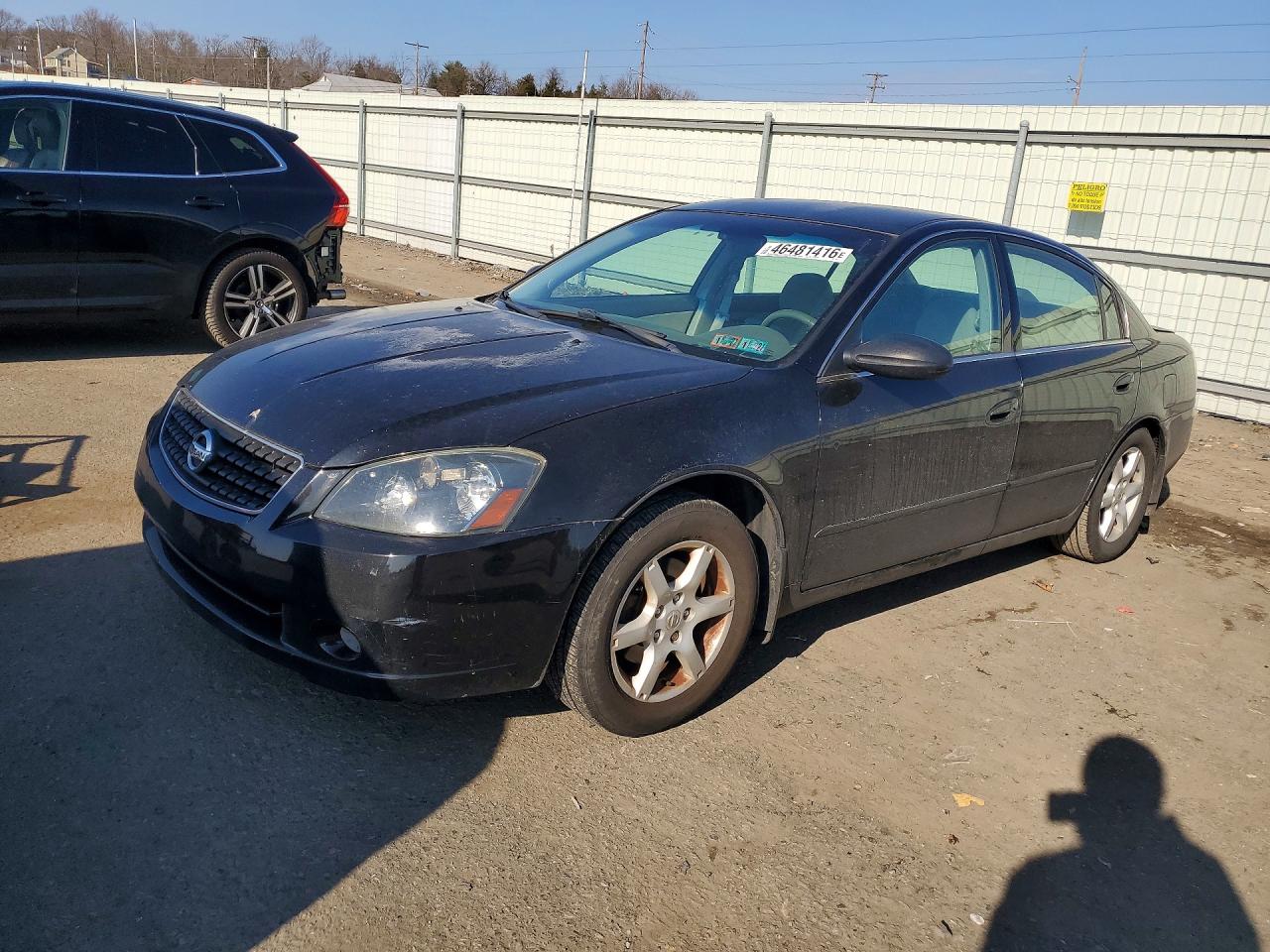2006 Nissan Altima 2.5 S Black vin: 1N4AL11E96C158894
