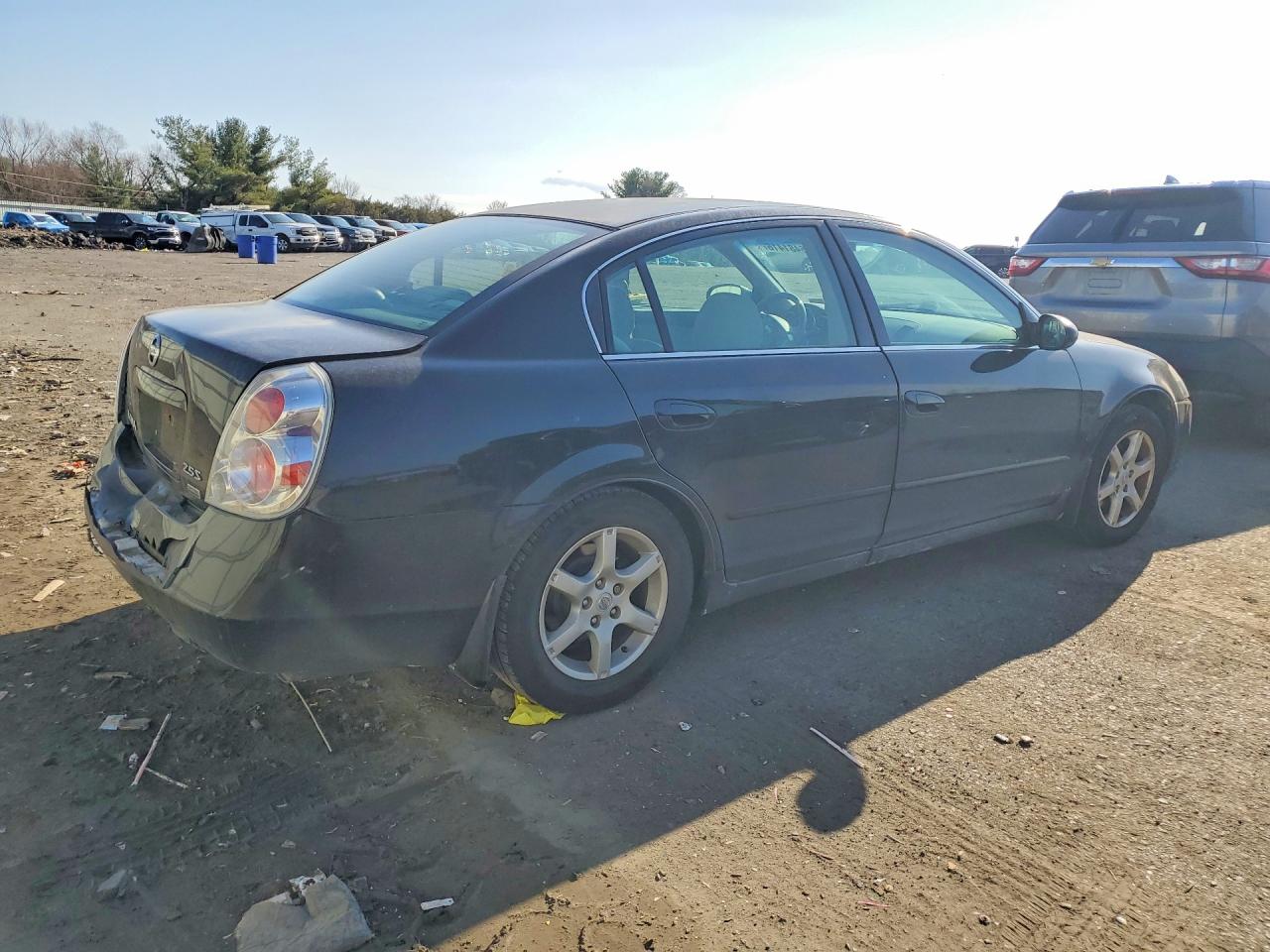 2006 Nissan Altima 2.5 S Черный vin: 1N4AL11E96C158894