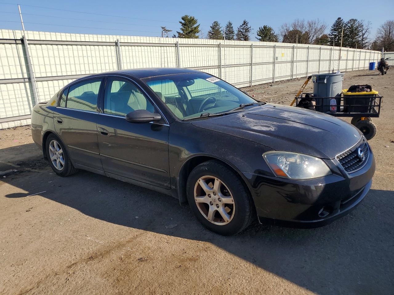 2006 Nissan Altima 2.5 S Черный vin: 1N4AL11E96C158894