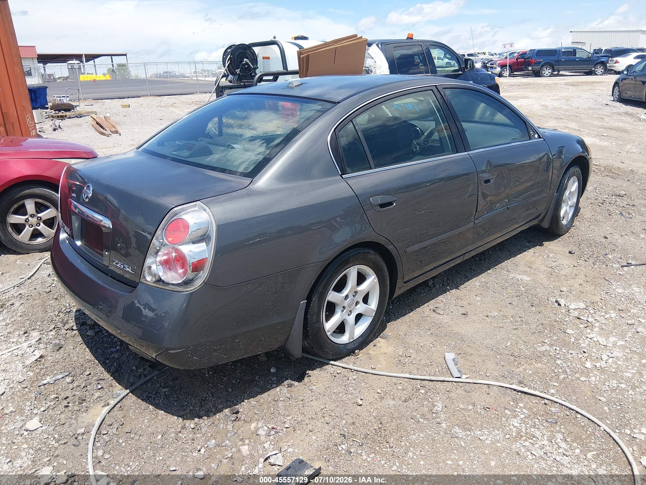 2006 Nissan Altima 2.5 S Серый vin: 1N4AL11E96N395504