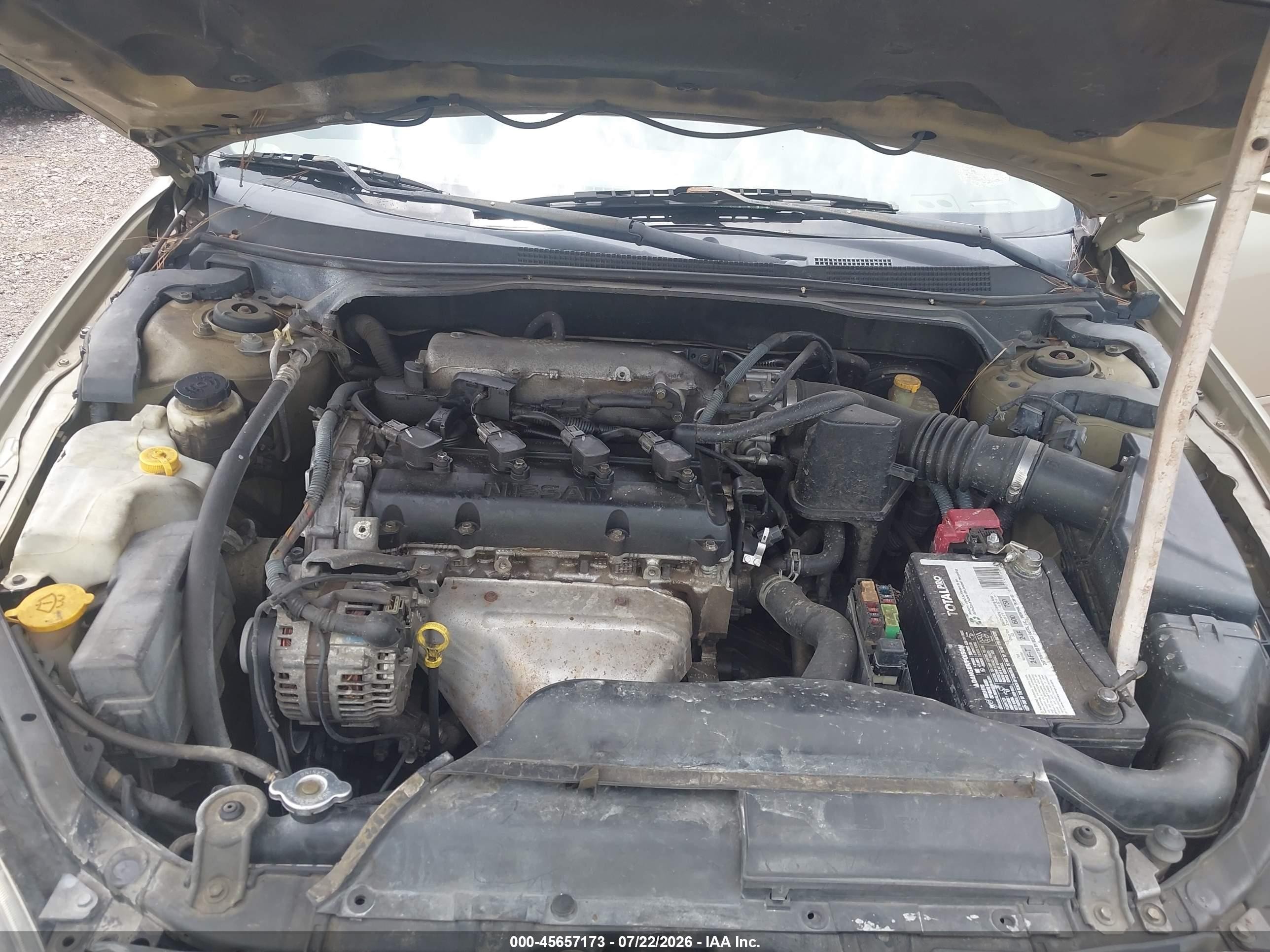 2002 Nissan Altima 2.5 S Beige vin: 1N4AL11EX2C152712