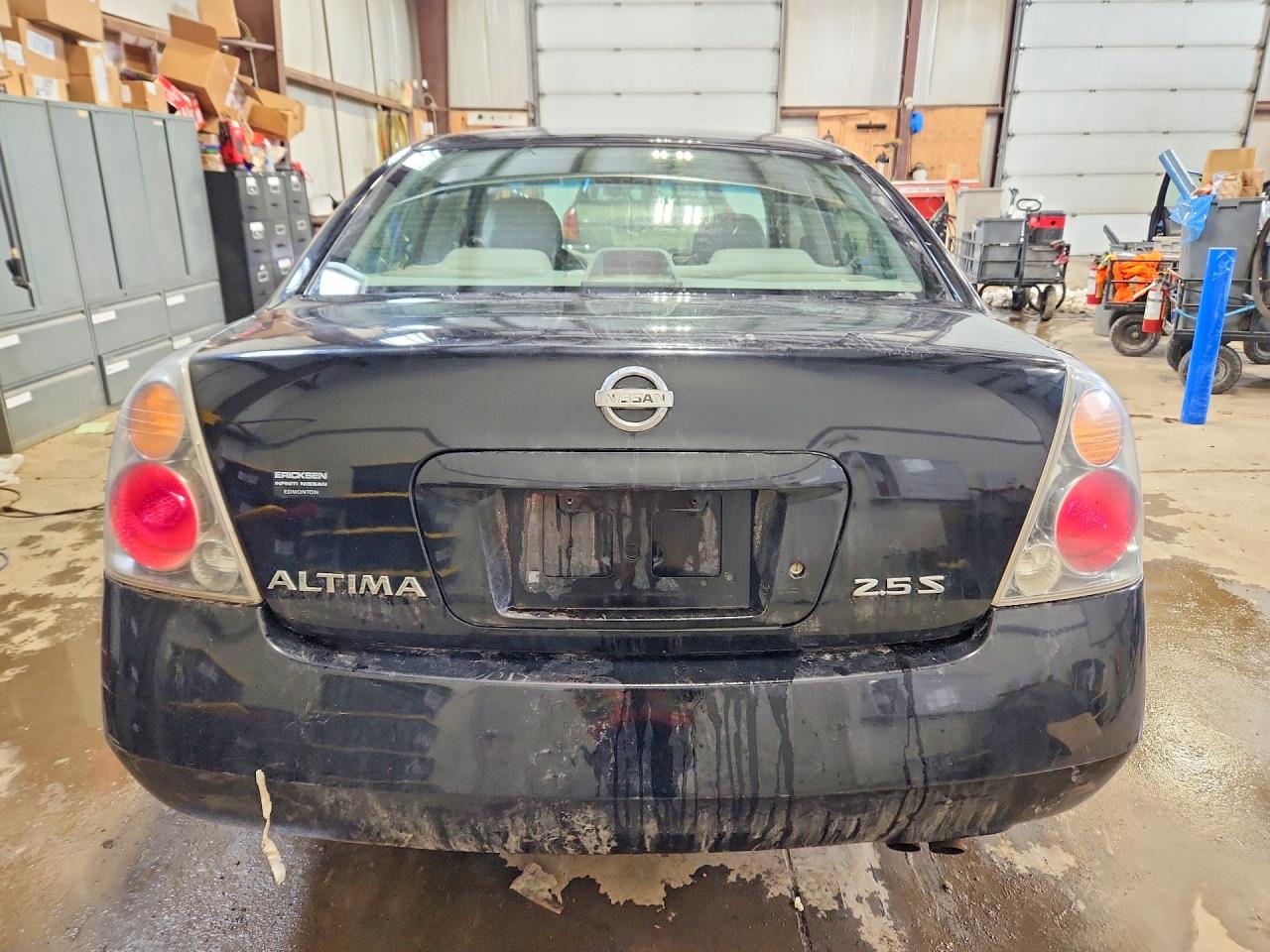 2003 Nissan Altima 2.5 S Black vin: 1N4AL11EX3C301914