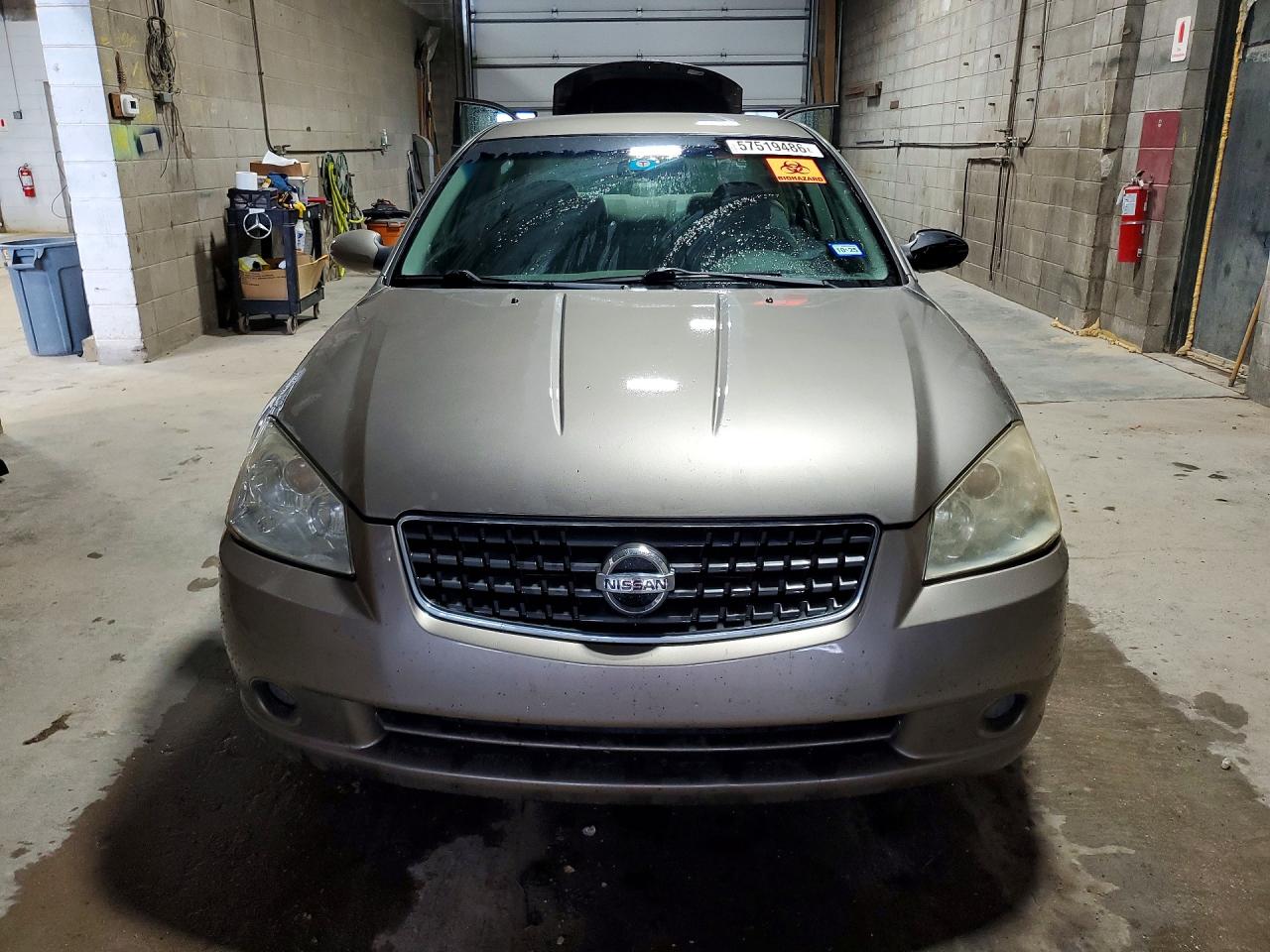2005 Nissan Altima 2.5 Gray vin: 1N4AL11EX5C229826
