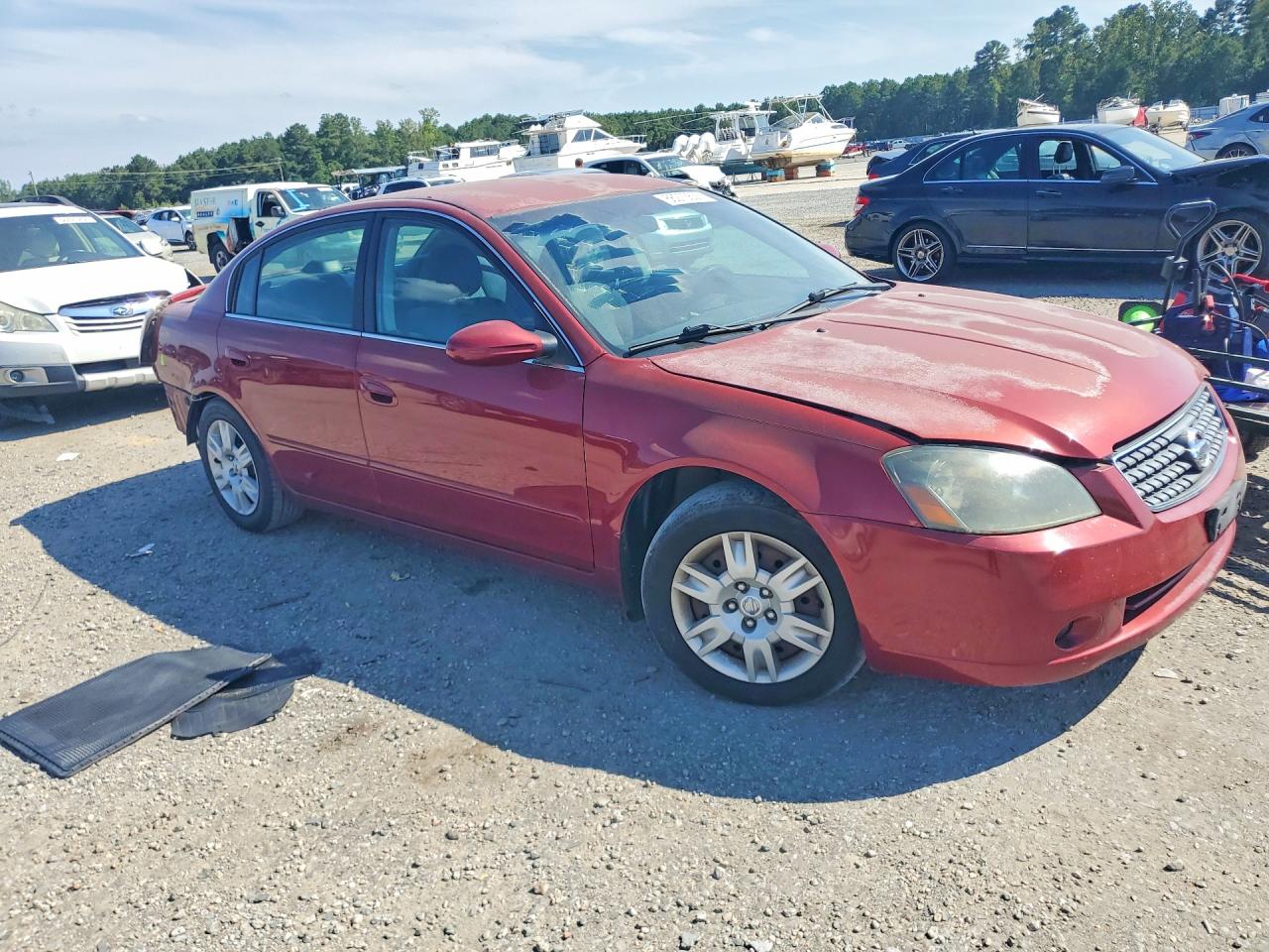 2005 Nissan Altima 2.5 Бордовый vin: 1N4AL11EX5C359220