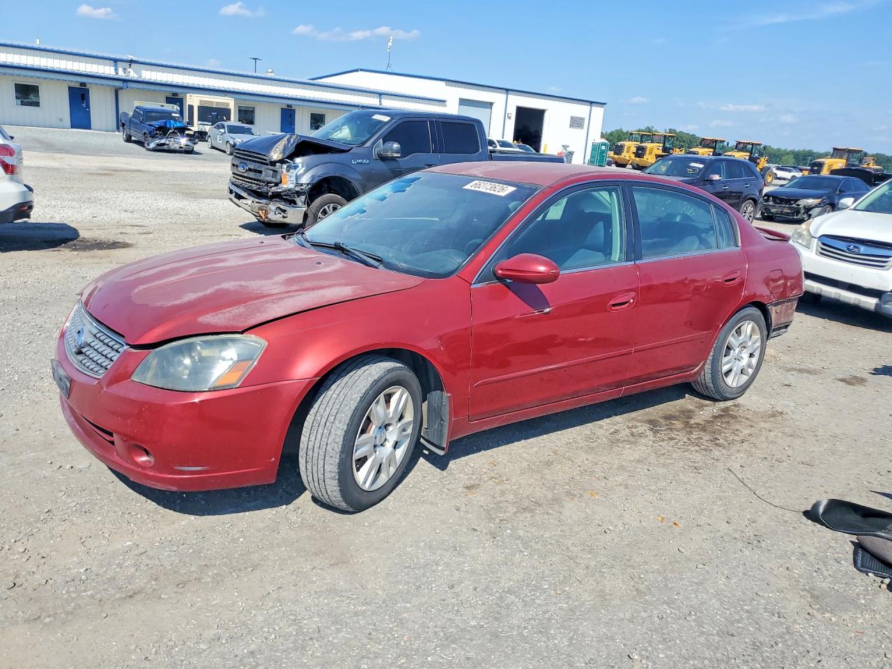 2005 Nissan Altima 2.5 Бордовый vin: 1N4AL11EX5C359220