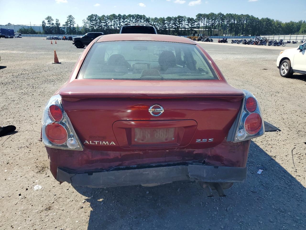 2005 Nissan Altima 2.5 Бордовый vin: 1N4AL11EX5C359220