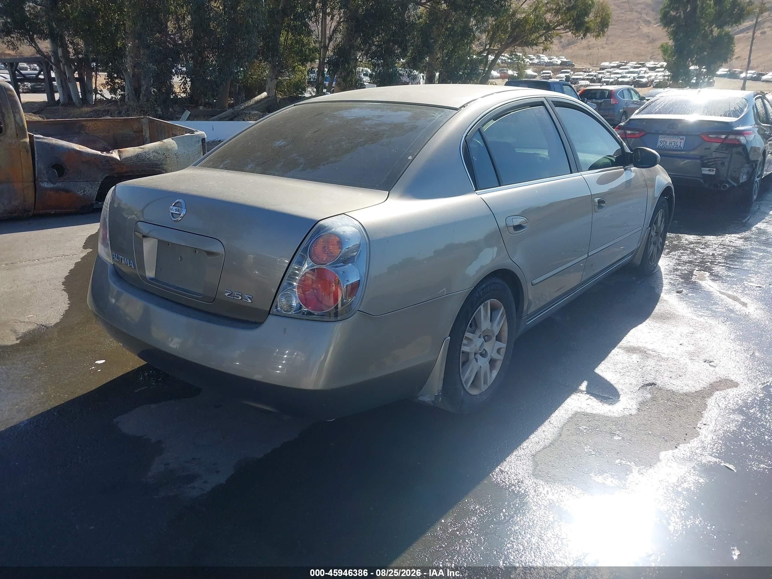 2005 Nissan Altima 2.5 S Gray vin: 1N4AL11EX5N404645