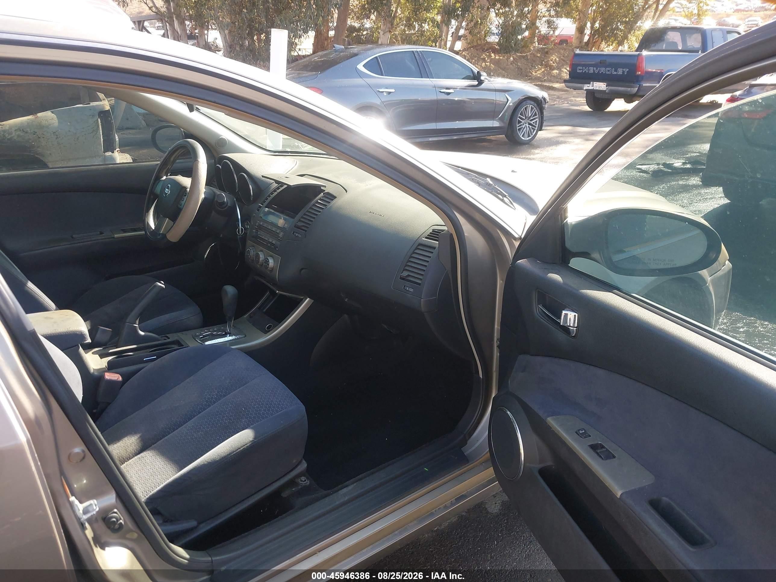 2005 Nissan Altima 2.5 S Gray vin: 1N4AL11EX5N404645