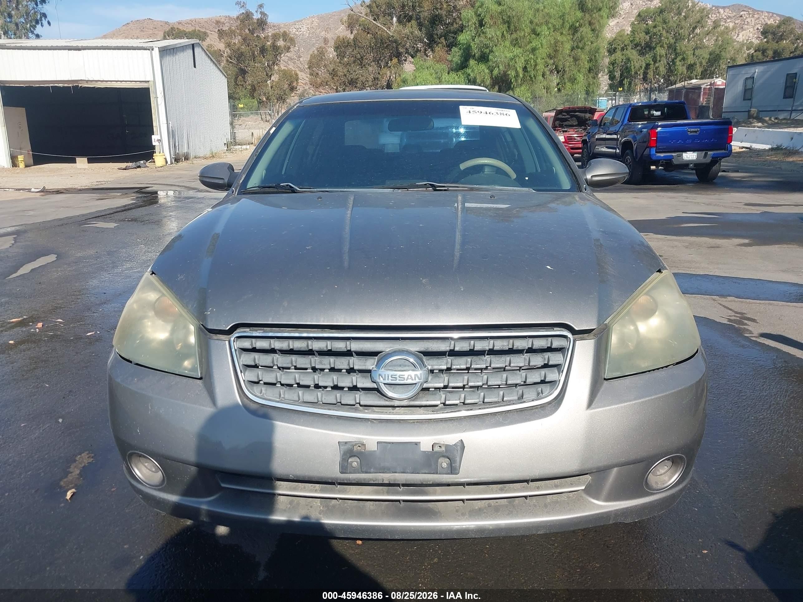2005 Nissan Altima 2.5 S Gray vin: 1N4AL11EX5N404645