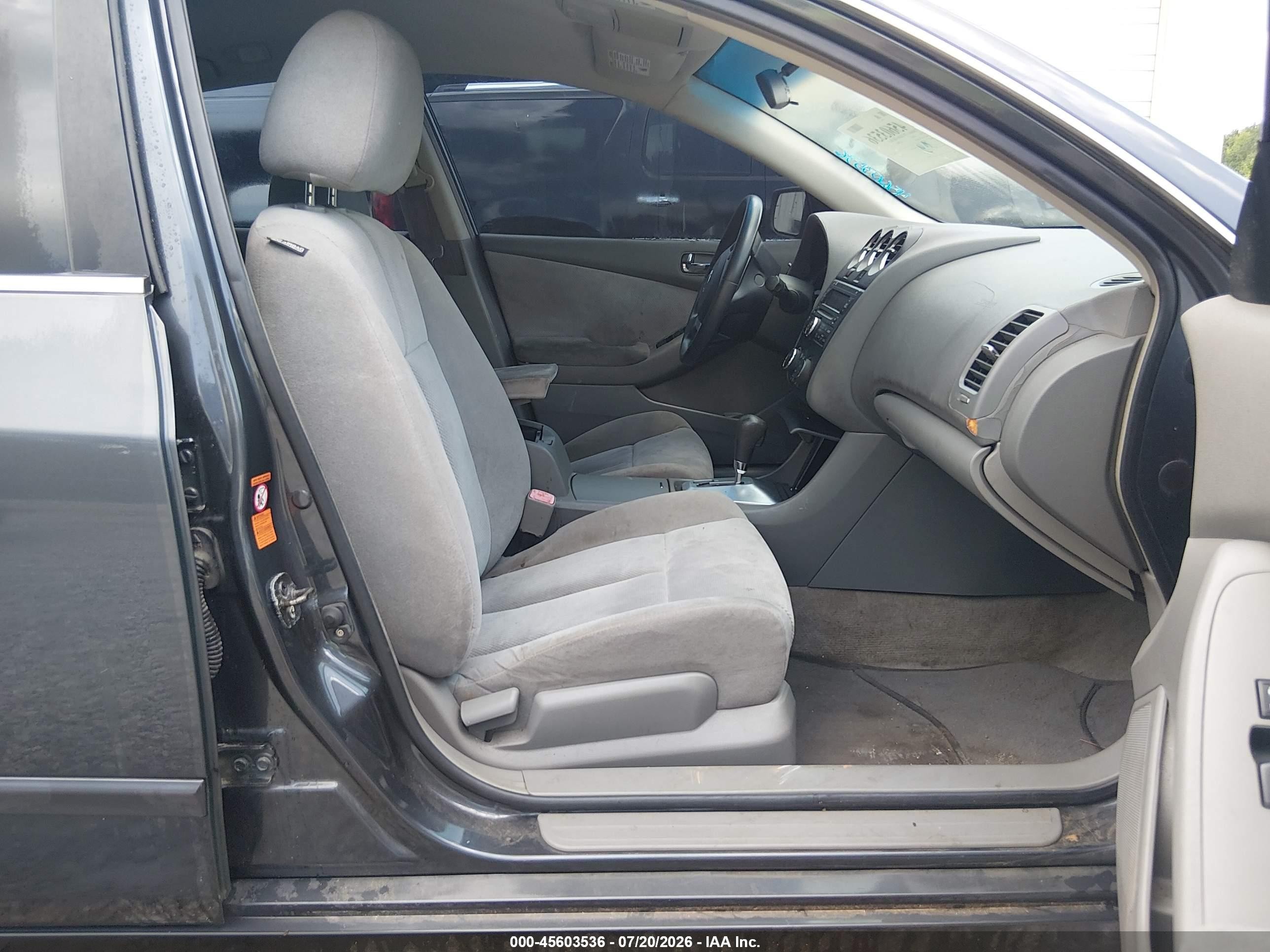 2007 Nissan Altima 2.5 S Gray vin: 1N4AL21E07C180287