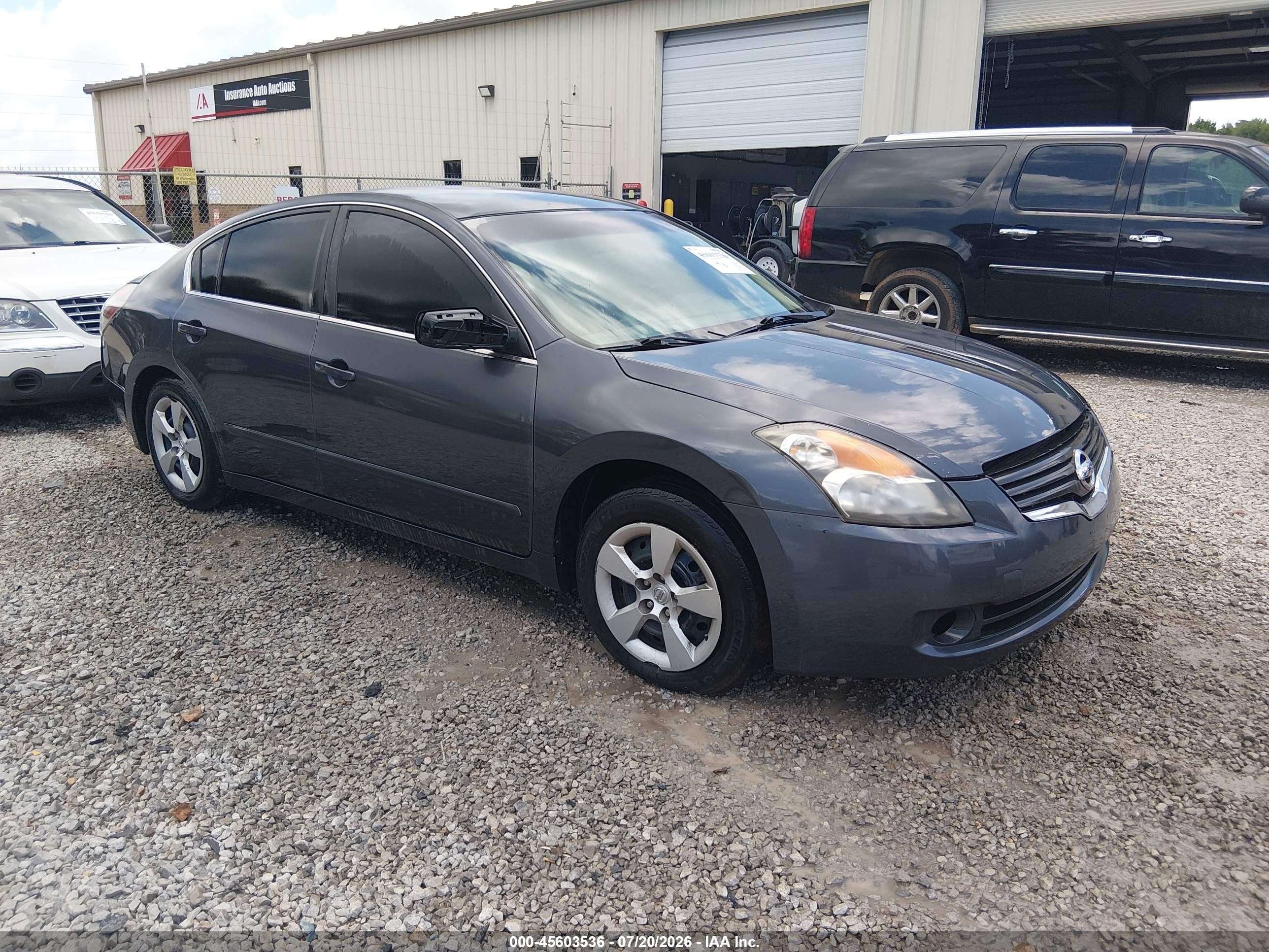 2007 Nissan Altima 2.5 S Gray vin: 1N4AL21E07C180287